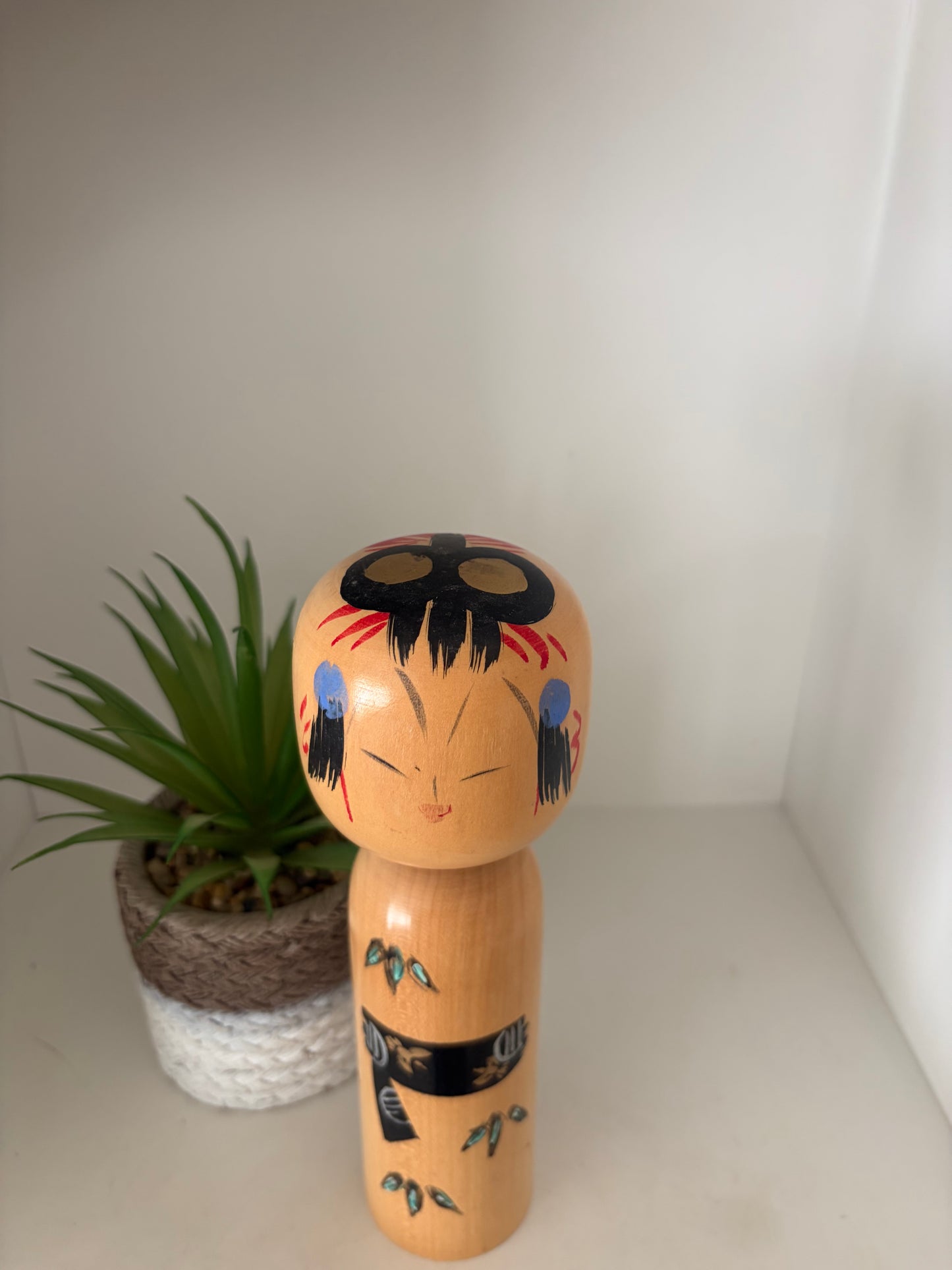 Vintage Creative Kokeshi By Takahashi Akinori (1957-)