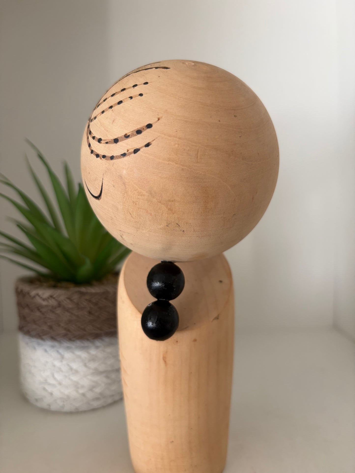 Vintage Sosaku kokeshi by Murakami Chie