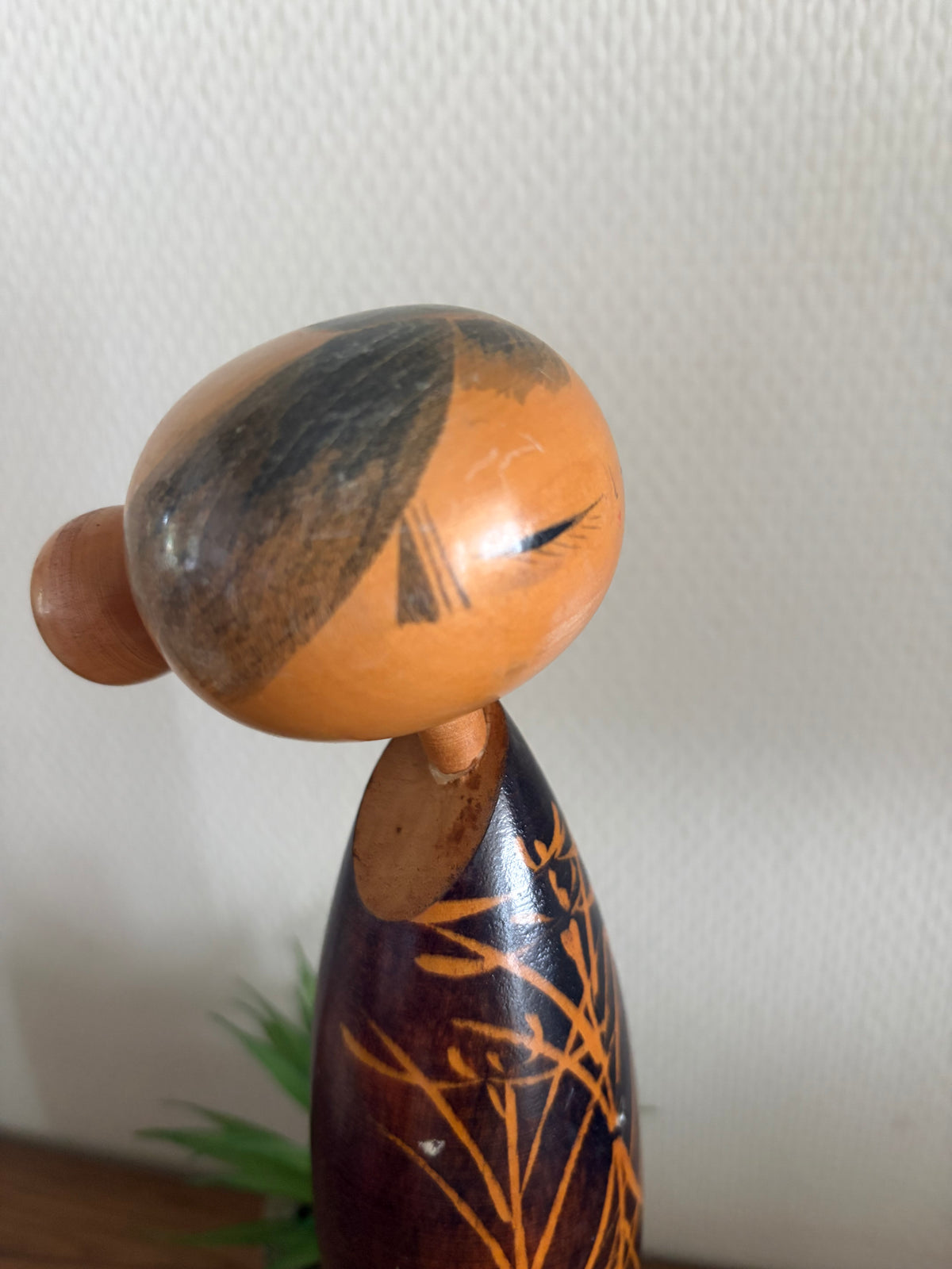 Vintage Sosaku kokeshi by Sato Suigai (1920-)