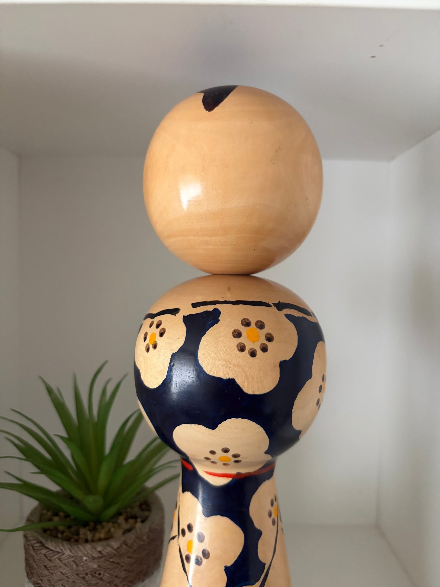 Vintage Japanese Sosaku Kokeshi by Kiyohara Takao (1916-)