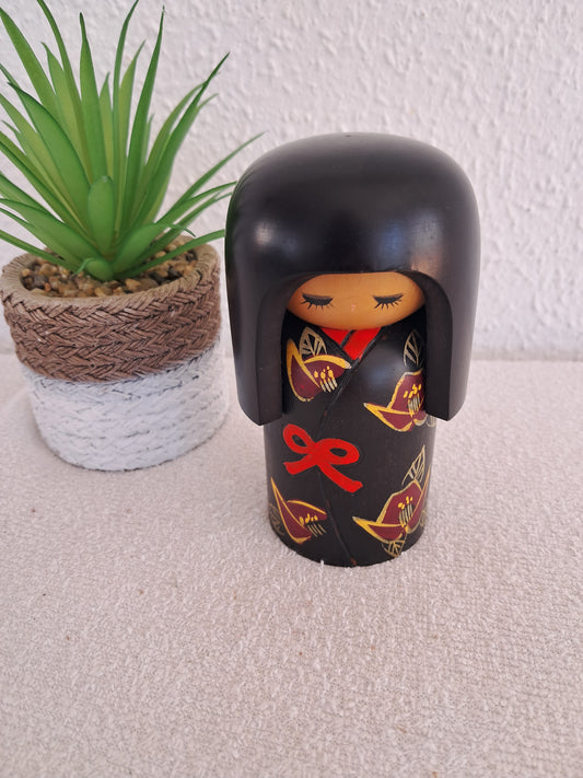 Vintage Sosaku Kokeshi made by Miyashita Hajime (1940-)