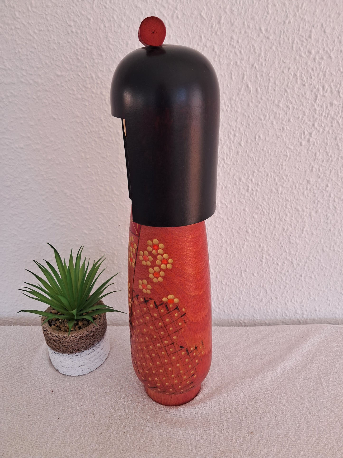 Vintage XL Gumma Kokeshi made by Kazuo Takamizawa (1927-)