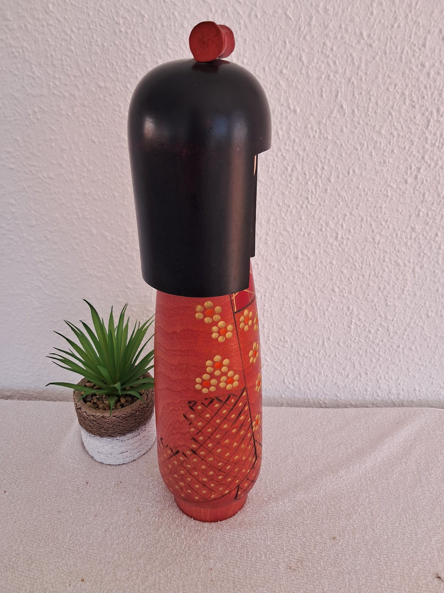 Vintage XL Gumma Kokeshi made by Kazuo Takamizawa (1927-)