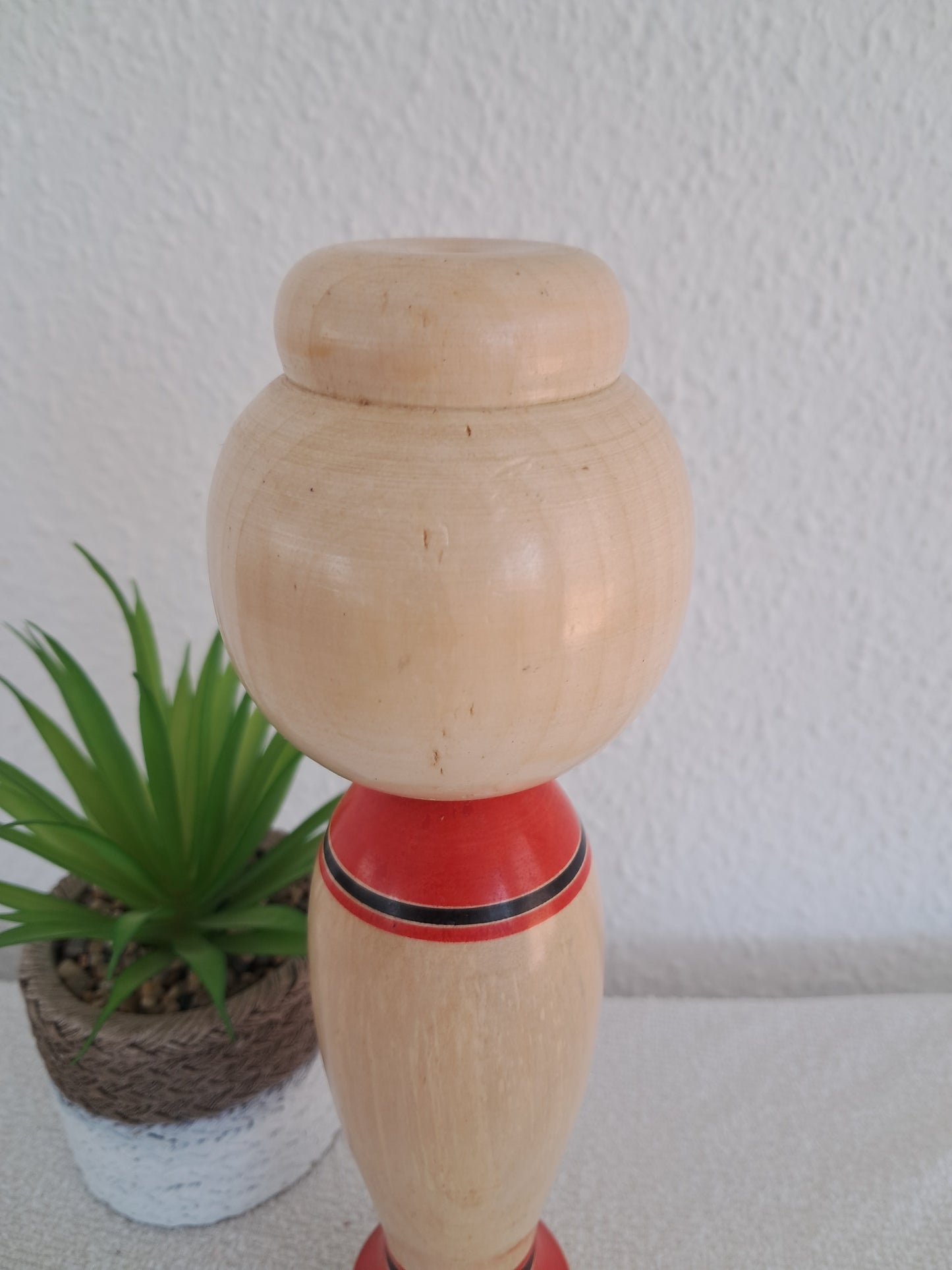 Vintage traditional kokeshi made by Agatsuma Takichi