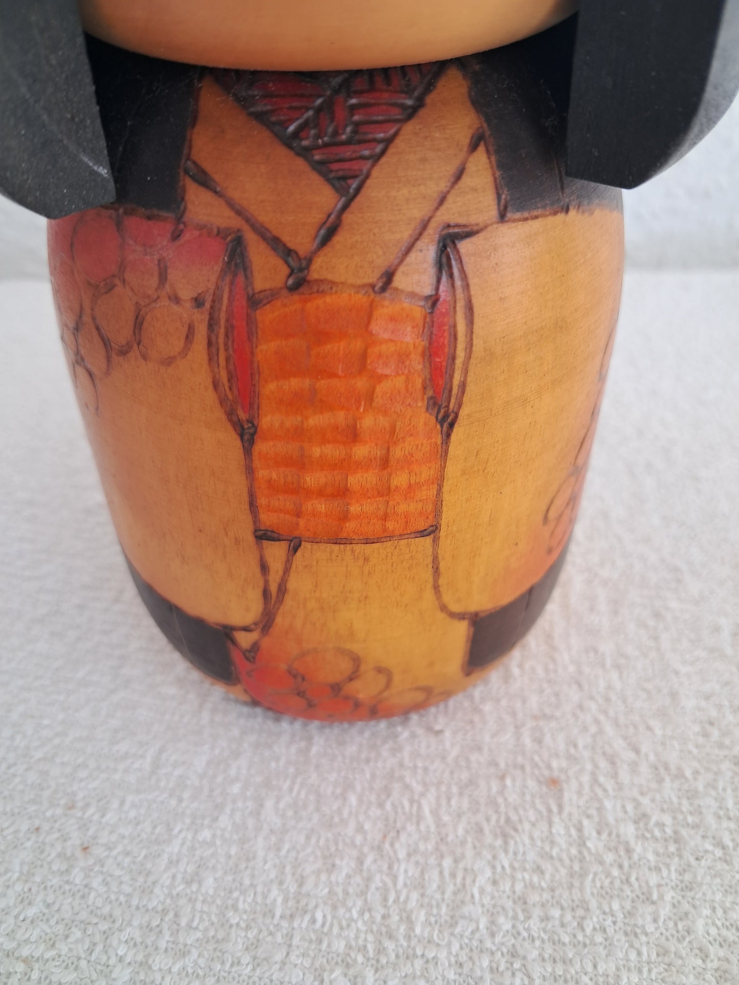 Vintage Gumma Kokeshi by Fumio Tomidokoro (1948-)