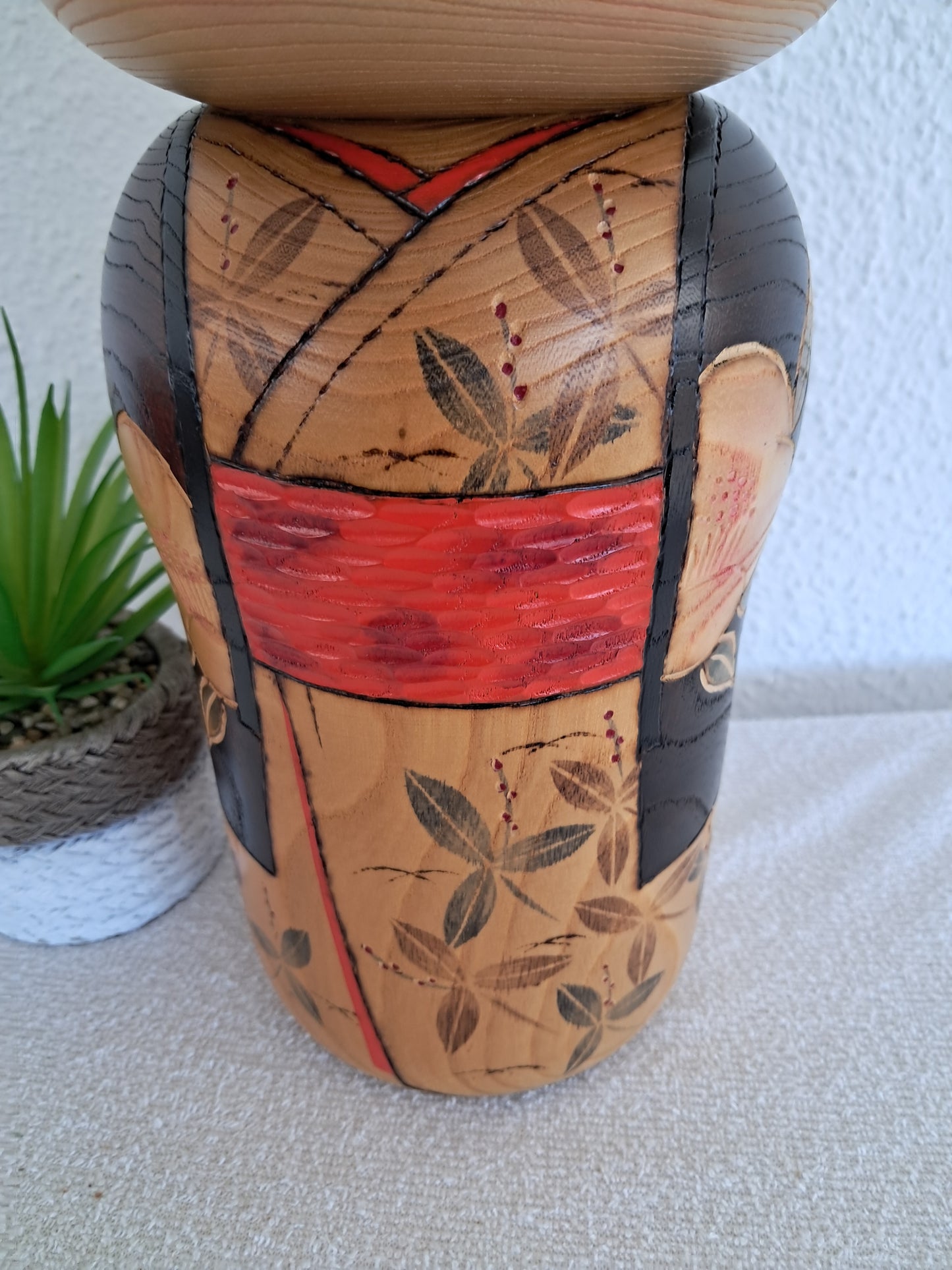 Exclusive Sosaku kokeshi made by Kishi Sadao(1932-1998) - With original box!