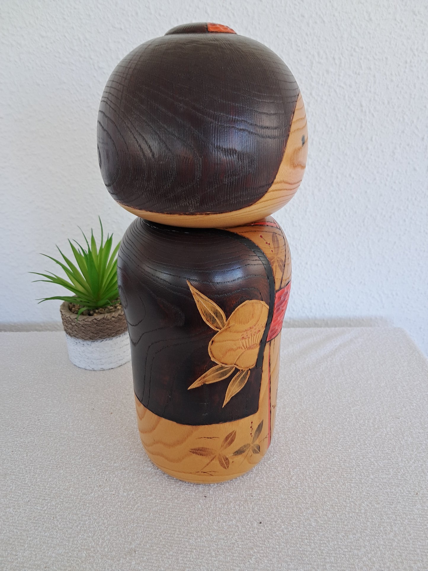 Exclusive Sosaku kokeshi made by Kishi Sadao(1932-1998) - With original box!