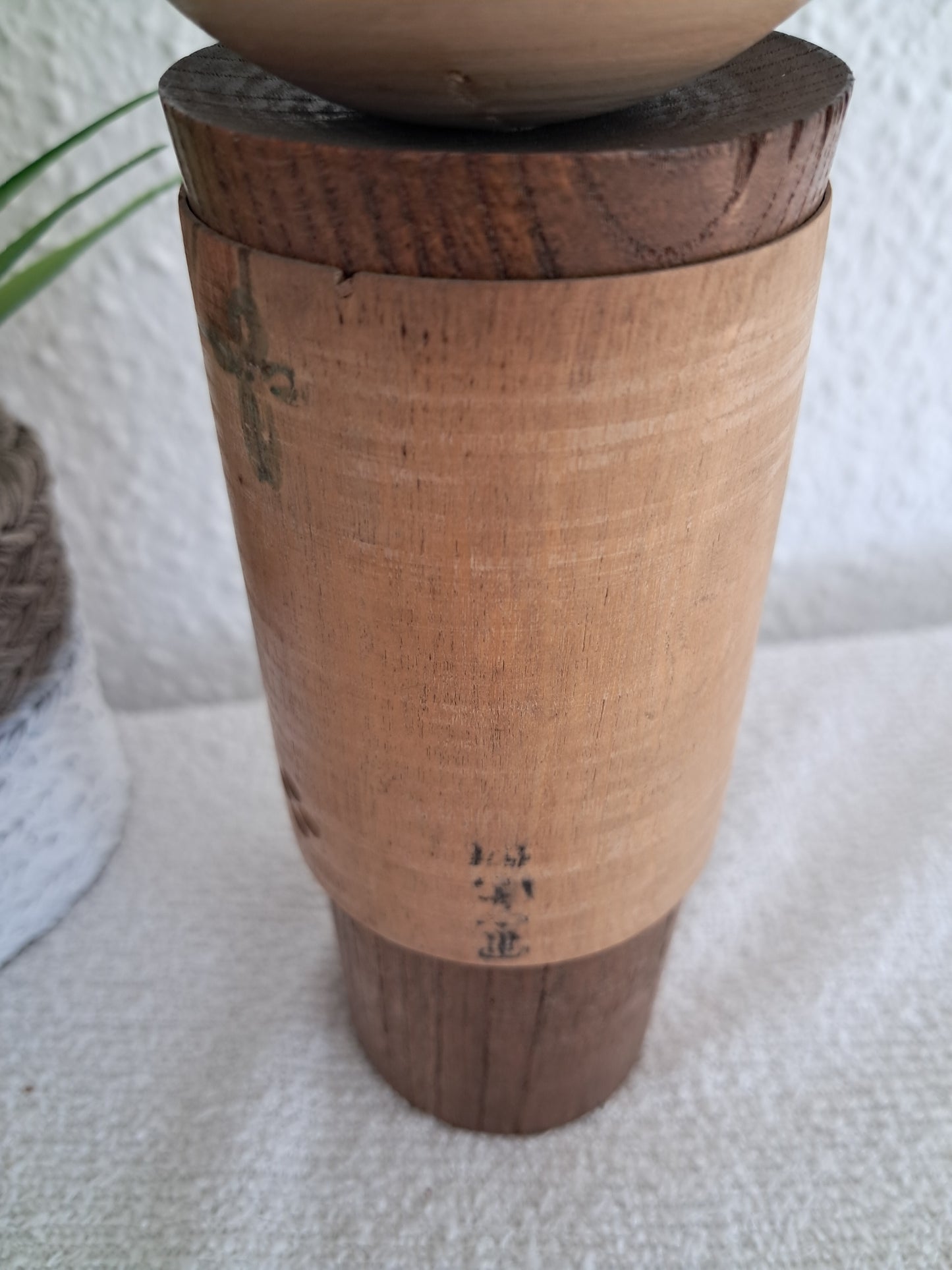 Award winning kokeshi made by Izumi Ueda