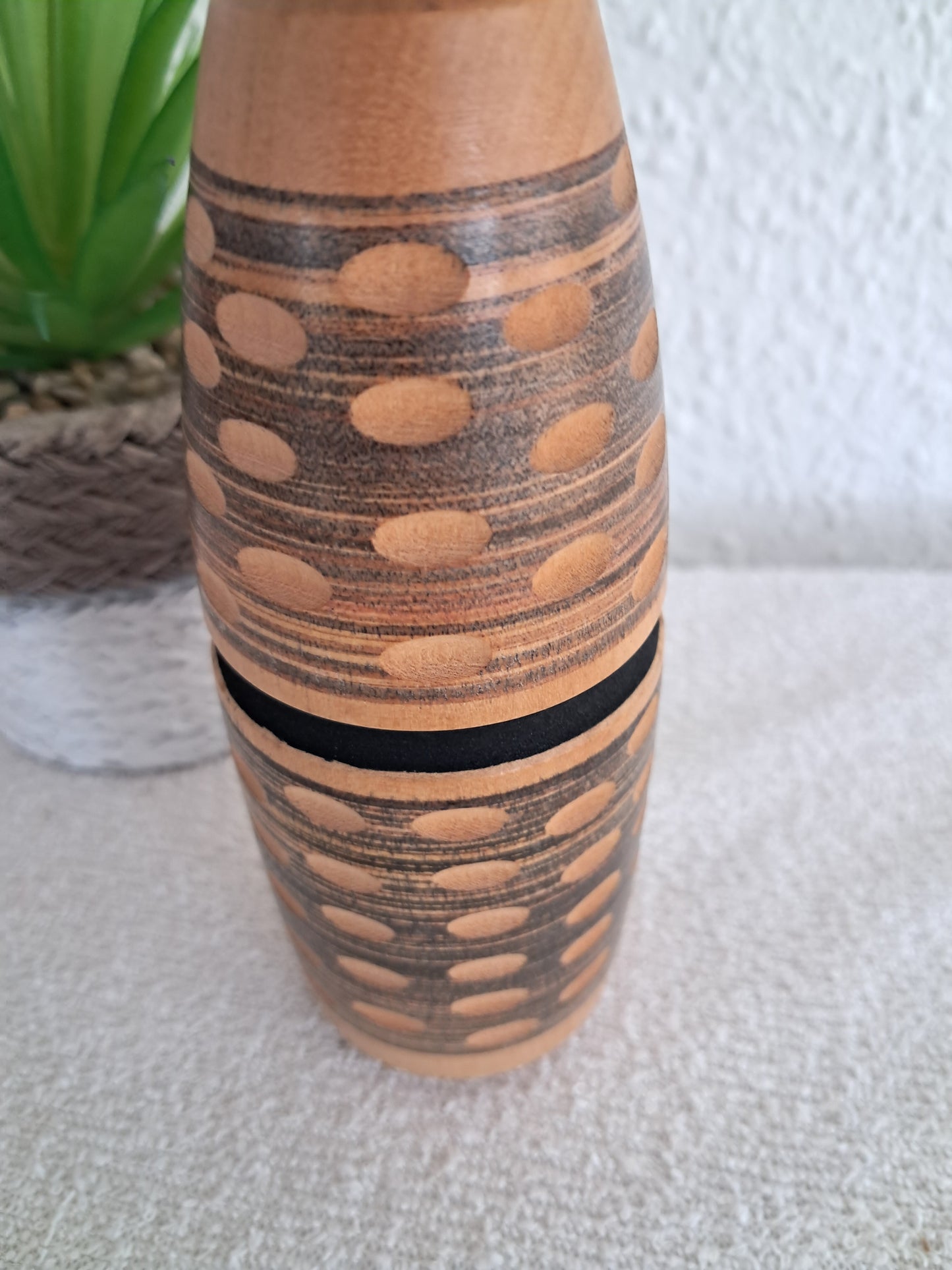 Vintage Sosaku kokeshi made by Katase Kahei  (1922-2015)