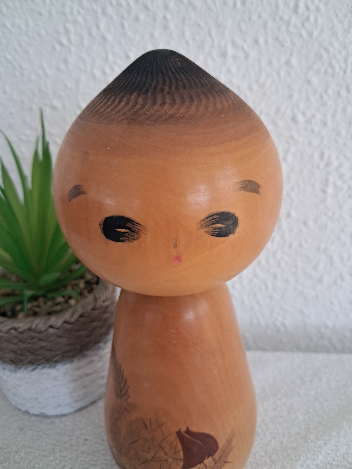 Rare Vintage Sosaku Kokeshi by Watanabe Masao (1917-2007)