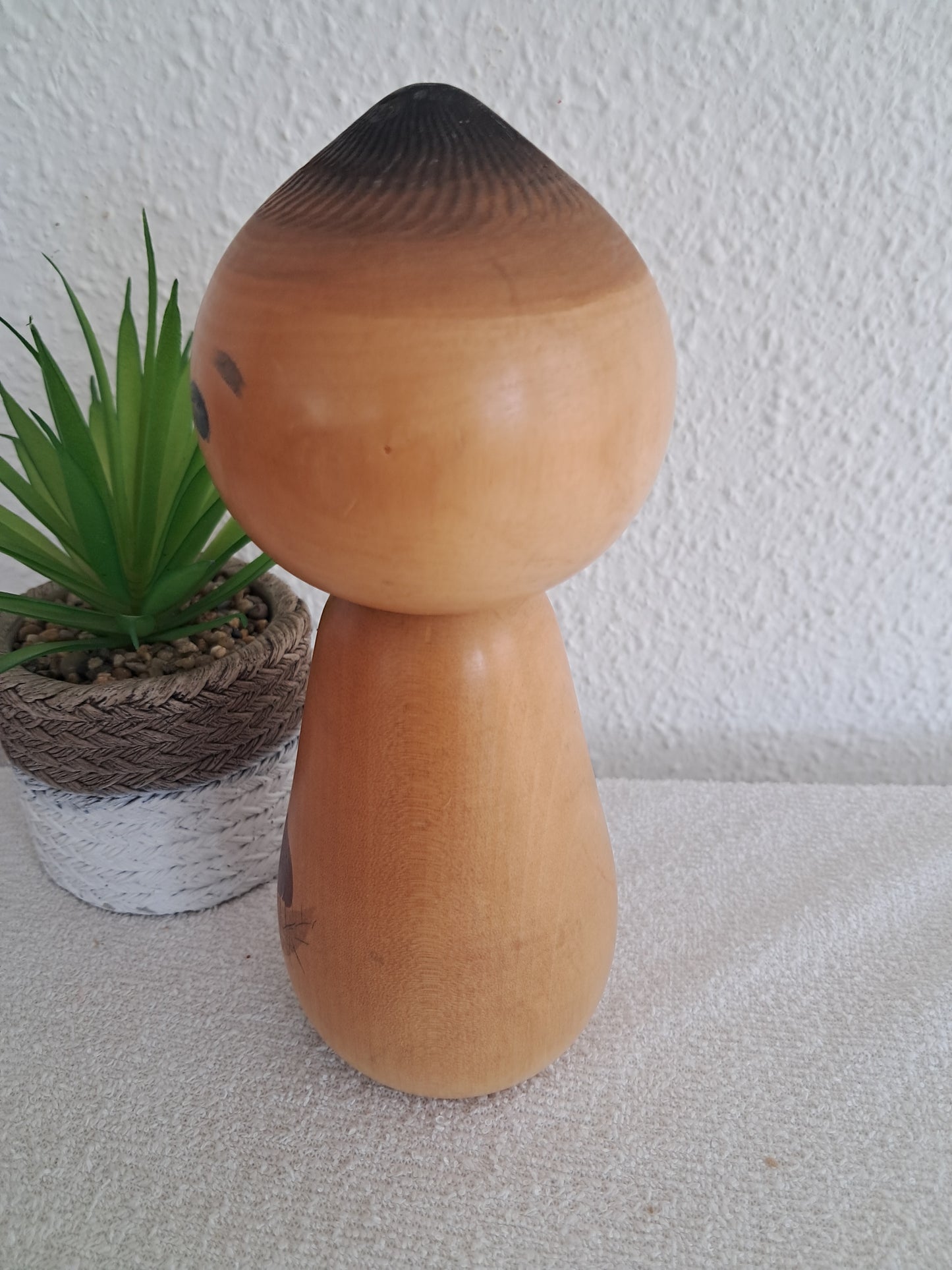 Rare Vintage Sosaku Kokeshi by Watanabe Masao (1917-2007)