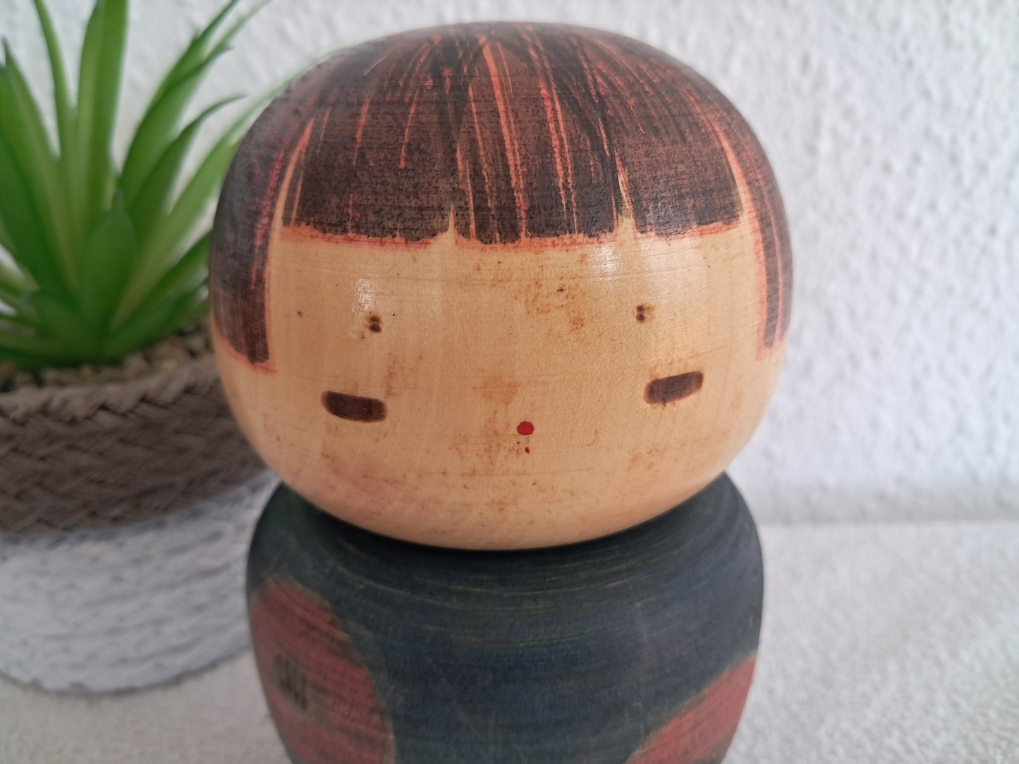 Exclusive Sosaku kokeshi made by Sanpei Yamanaka (1926-2012)