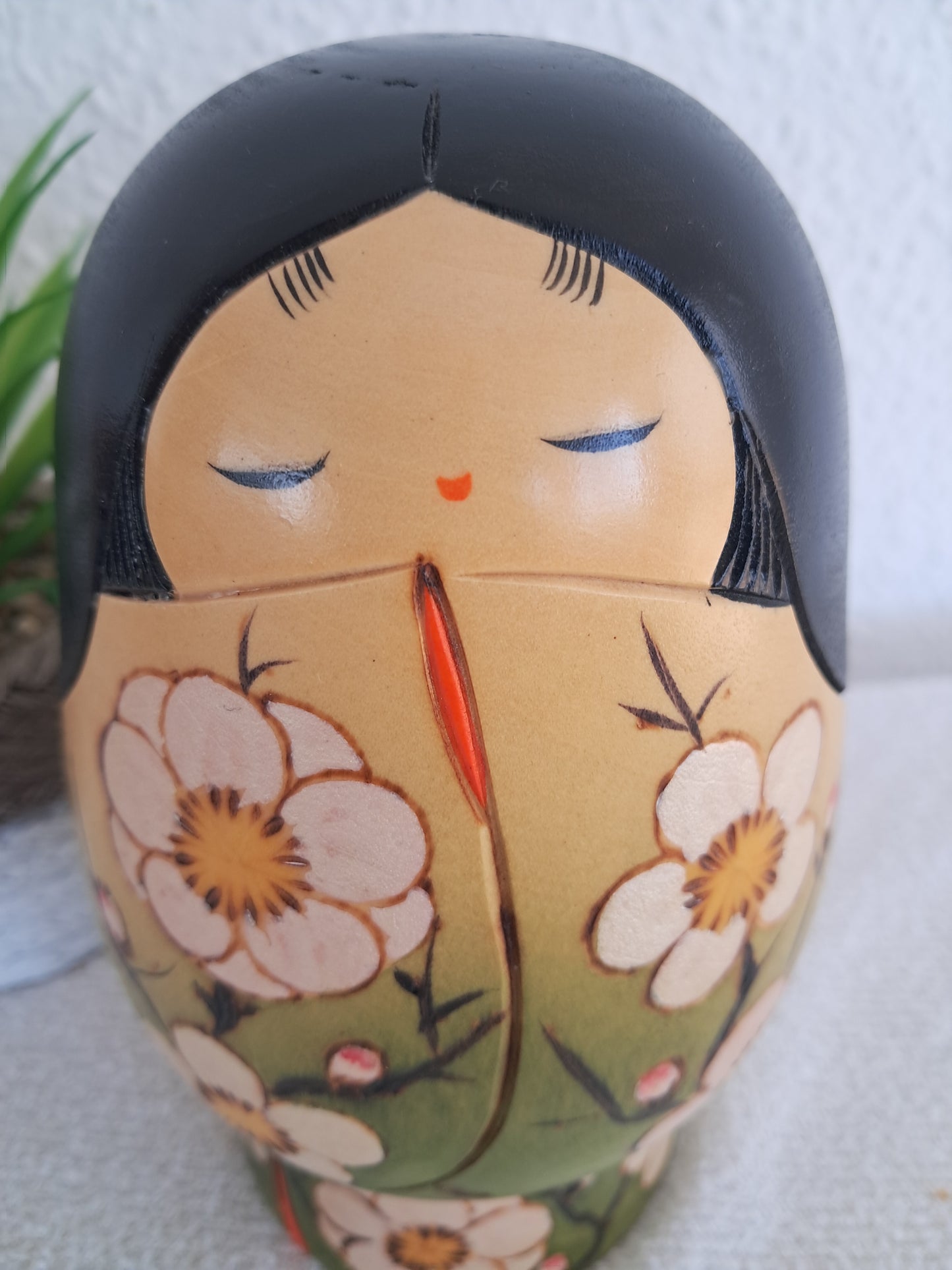 Exclusive Vintage Sosaku Kokeshi by Aoki Ryoka (1931-)