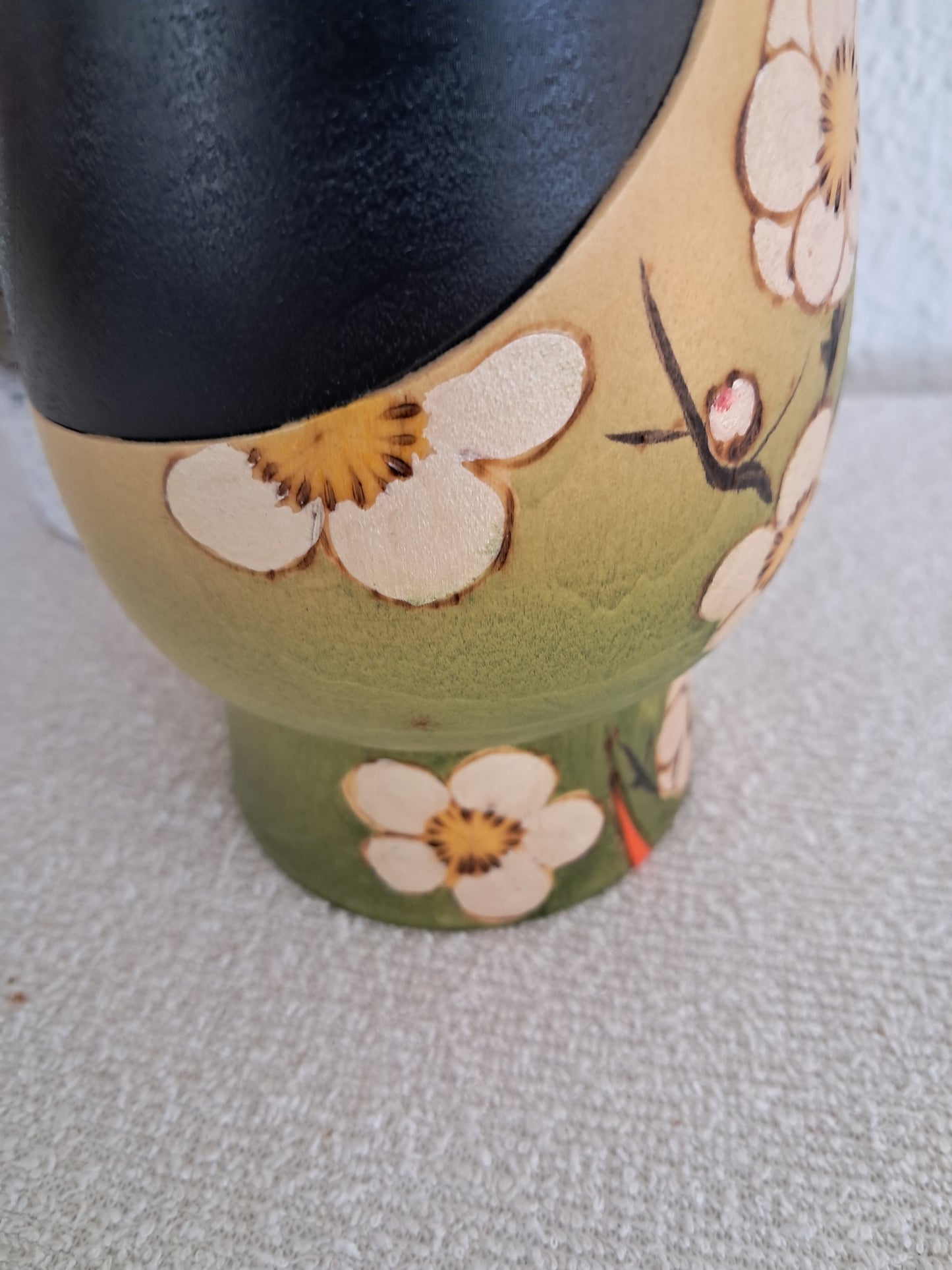 Exclusive Vintage Sosaku Kokeshi by Aoki Ryoka (1931-)