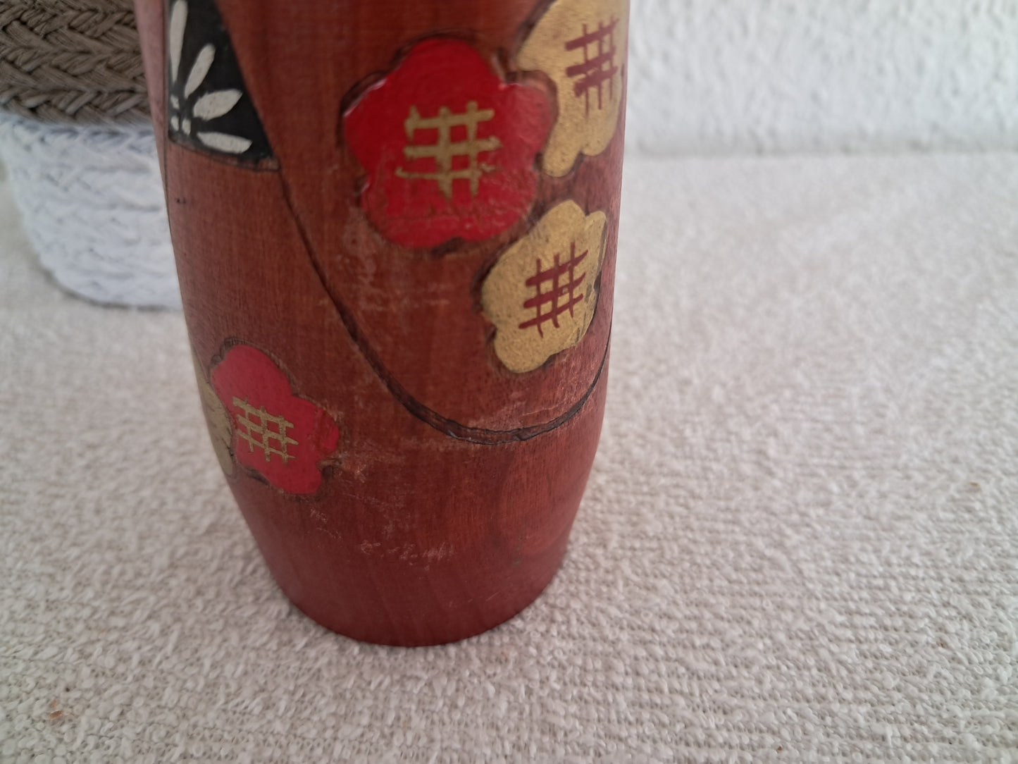 Vintage Gumma Kokeshi made by Miyagawa Kunio (1933-)