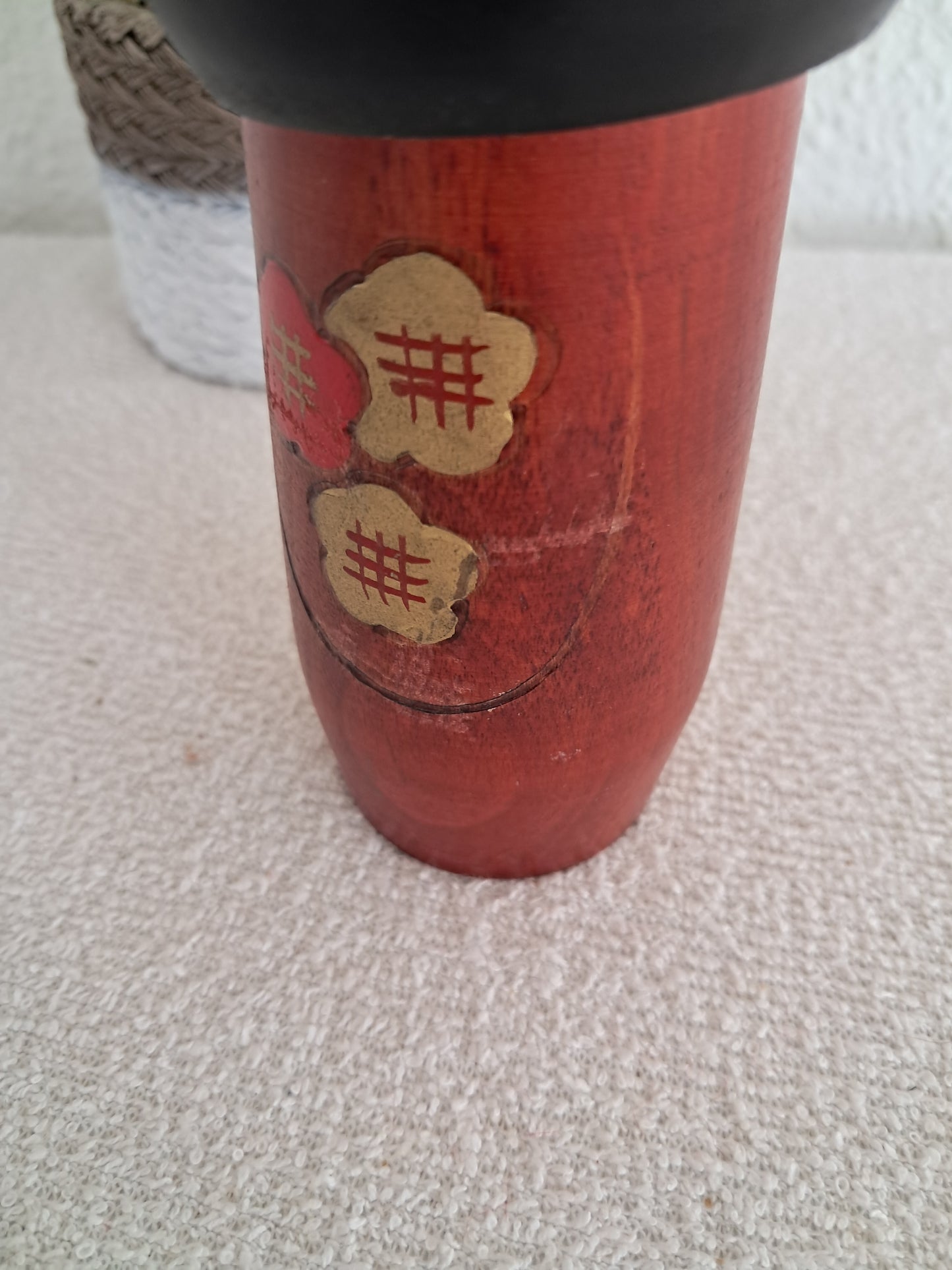 Vintage Gumma Kokeshi made by Miyagawa Kunio (1933-)