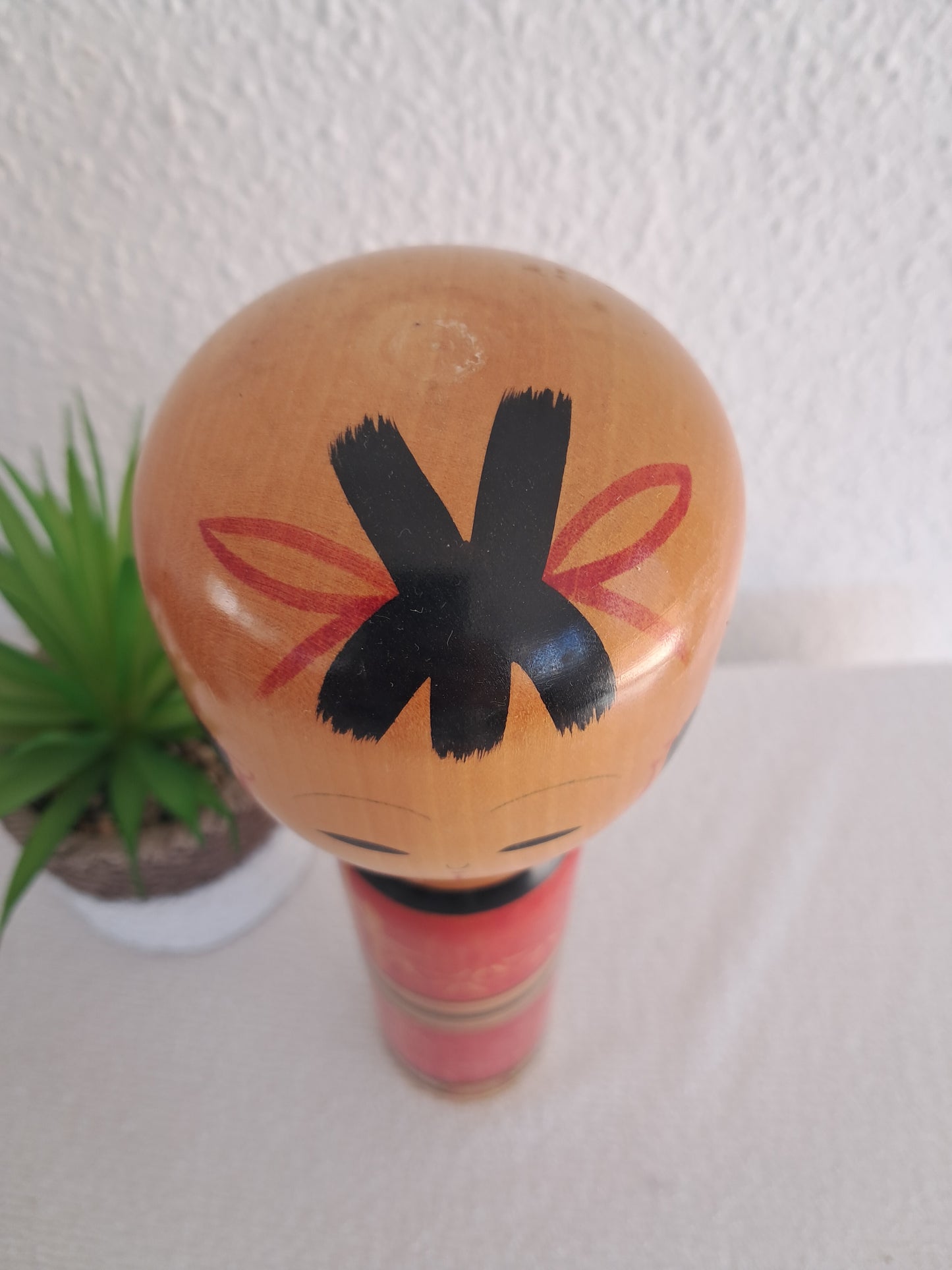 Vintage traditional kokeshi by Kawamura Shoji