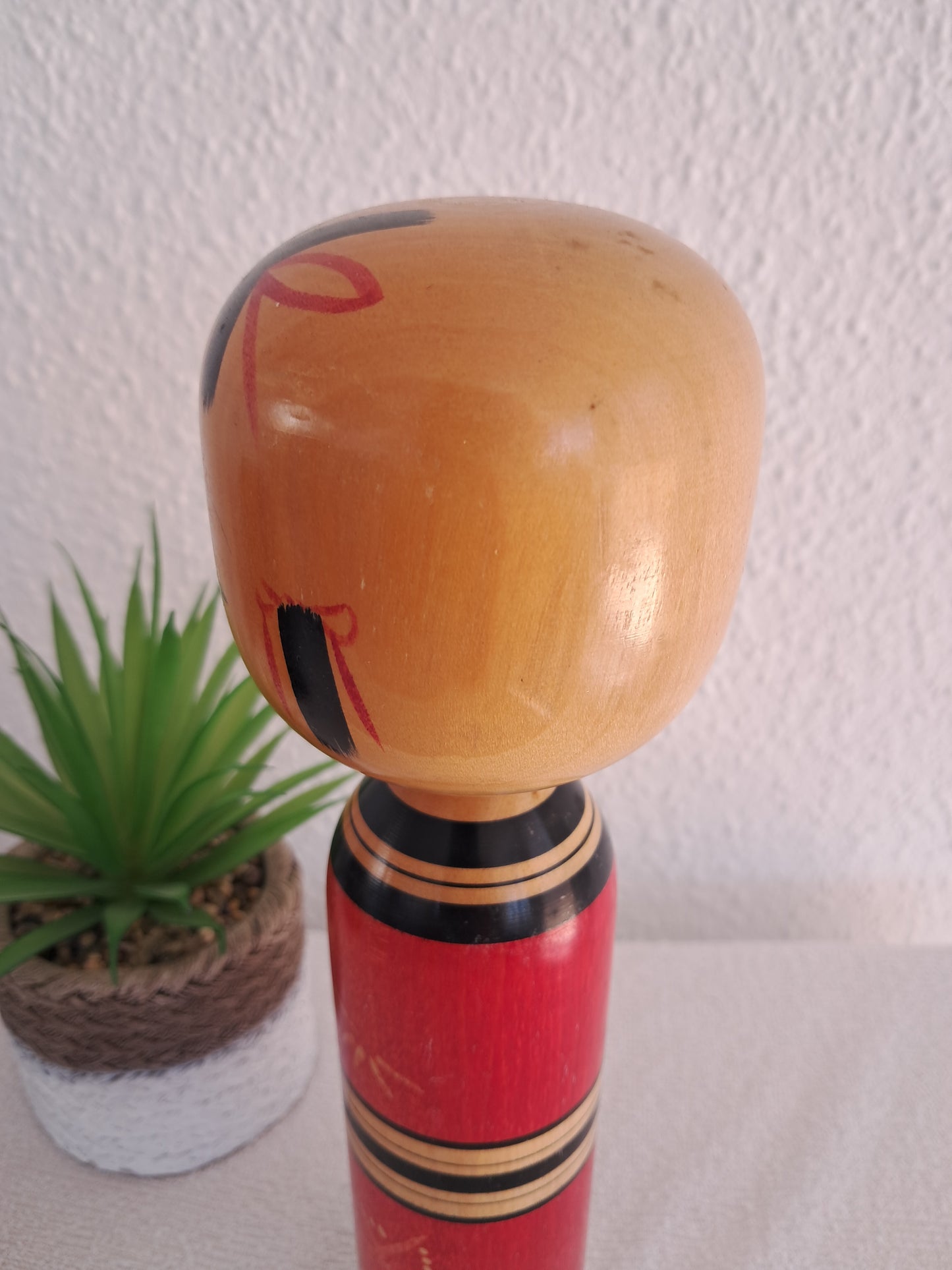 Vintage traditional kokeshi by Kawamura Shoji