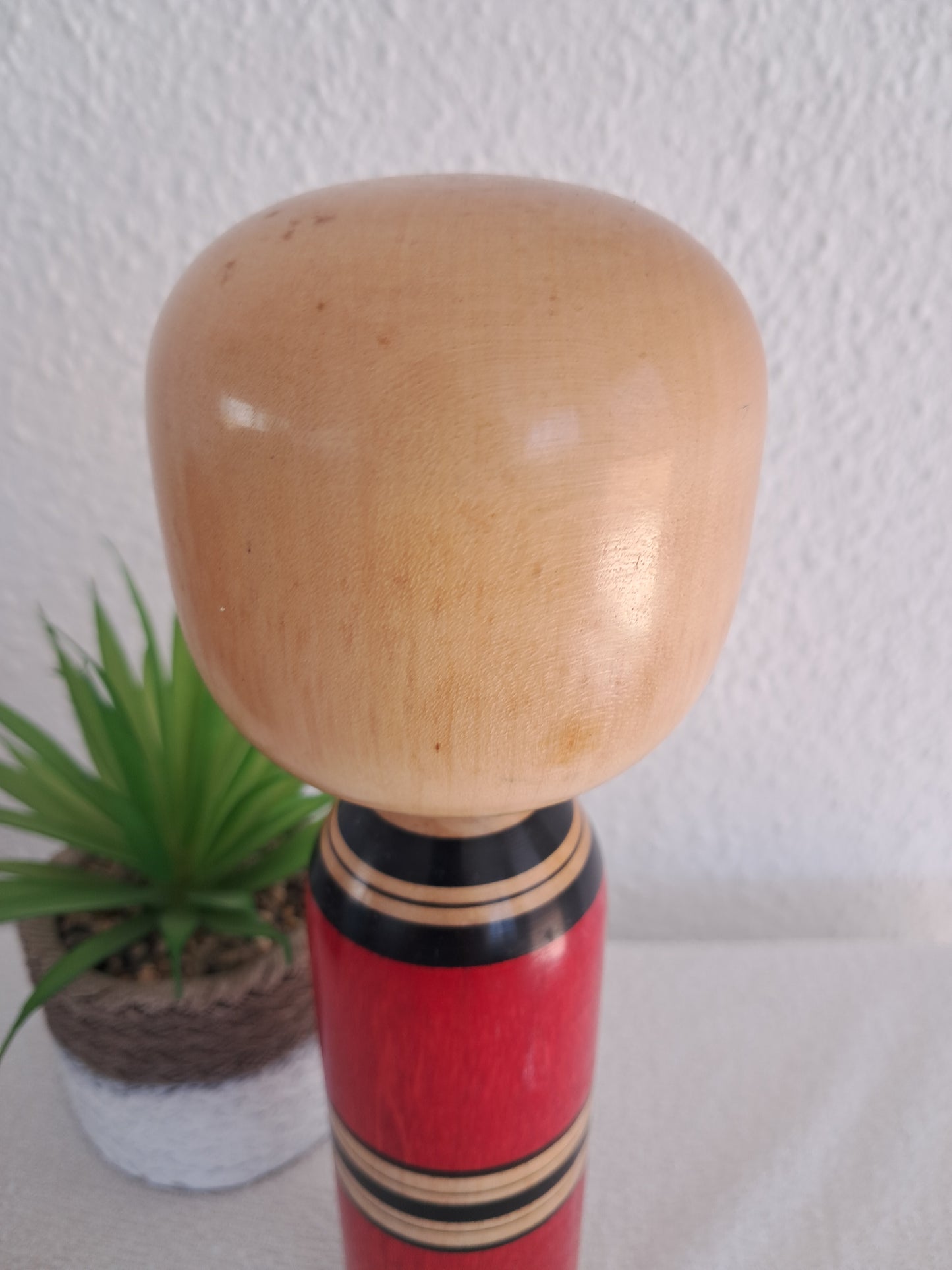 Vintage traditional kokeshi by Kawamura Shoji