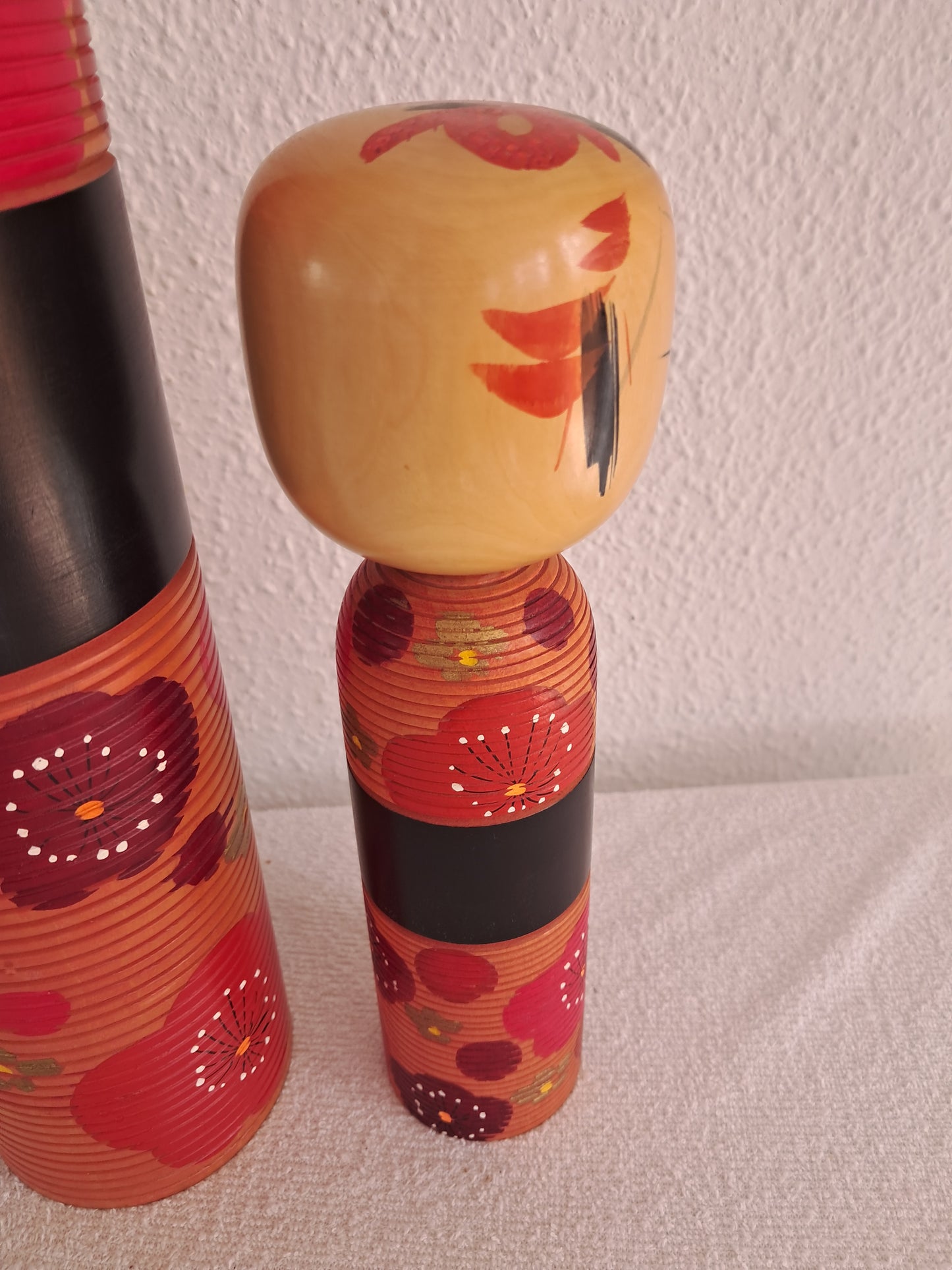 Exclusive Pair of Vintage Creative Kokeshi By Takahashi Akinori (1957 - )