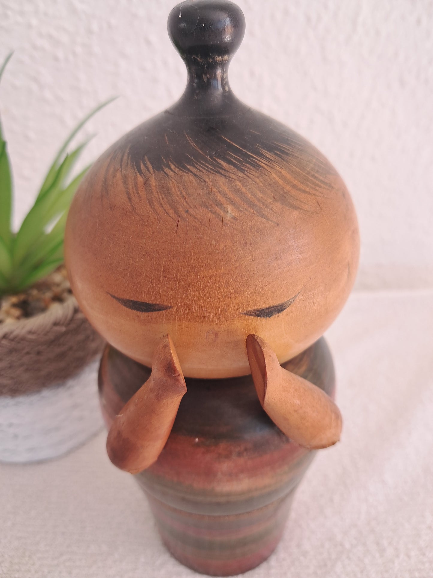 Exclusive Sosaku kokeshi made by Kahei Katase