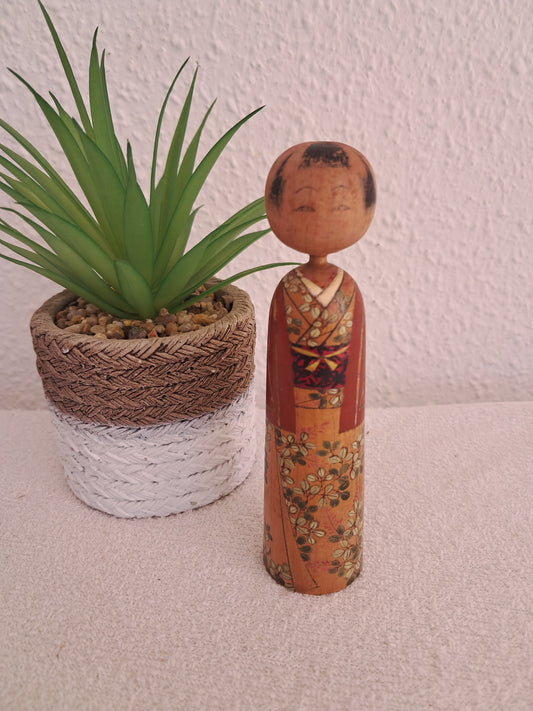 Exclusieve Vintage Kijiyama Kokeshi by Takani Yohachi (1907-1994)