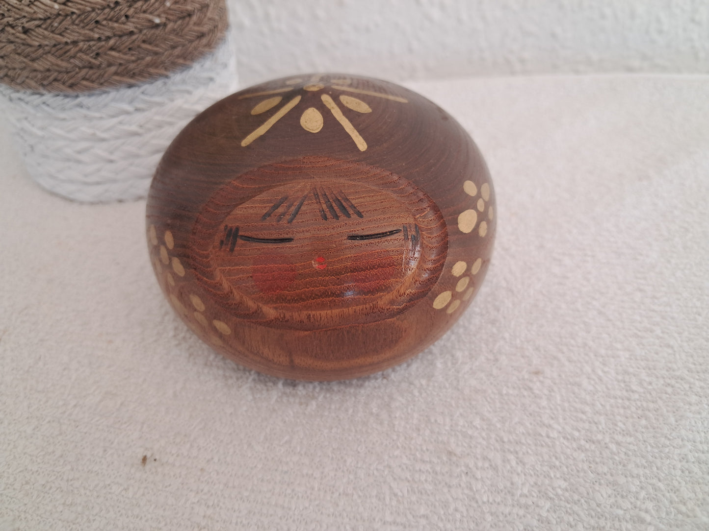 Rare Vintage Creative Kokeshi By Miyajima Muhitsu (1929-)