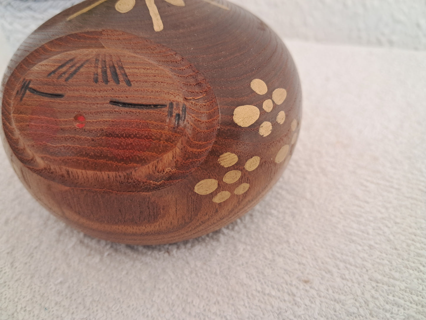 Rare Vintage Creative Kokeshi By Miyajima Muhitsu (1929-)