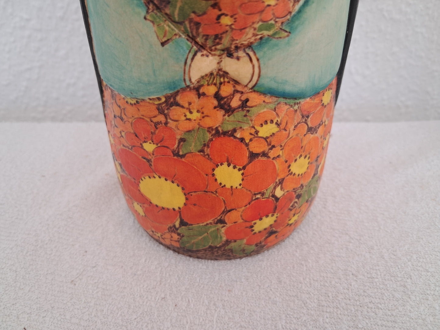 Exclusive Kokeshi made by Yuko Yamazaki (1956-)