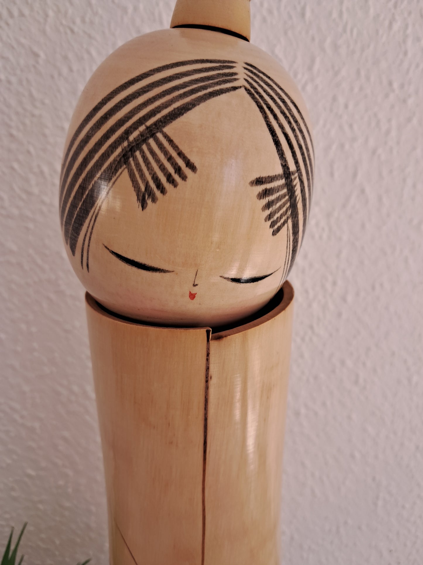 Exclusive Sosaku Kokeshi made by Sato Suigai (1920-) - 47cm!