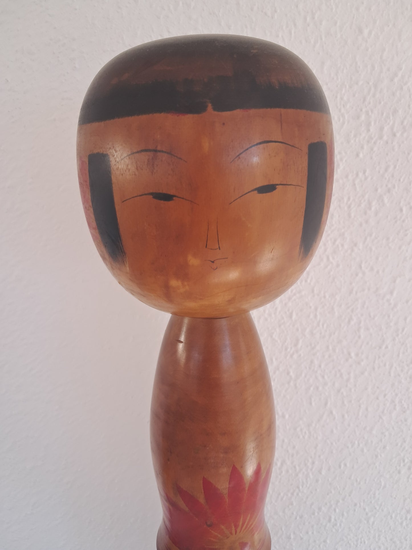 Xxl Yajiro kokeshi with Rattle! 62cm!