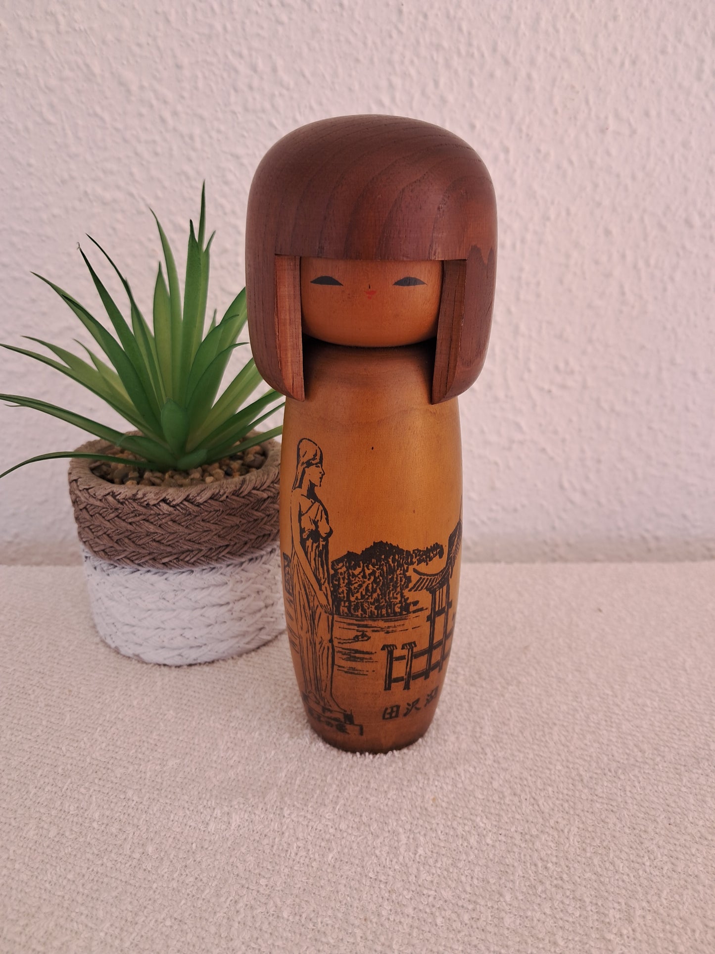 Vintage Gumma Kokeshi by Usaburo