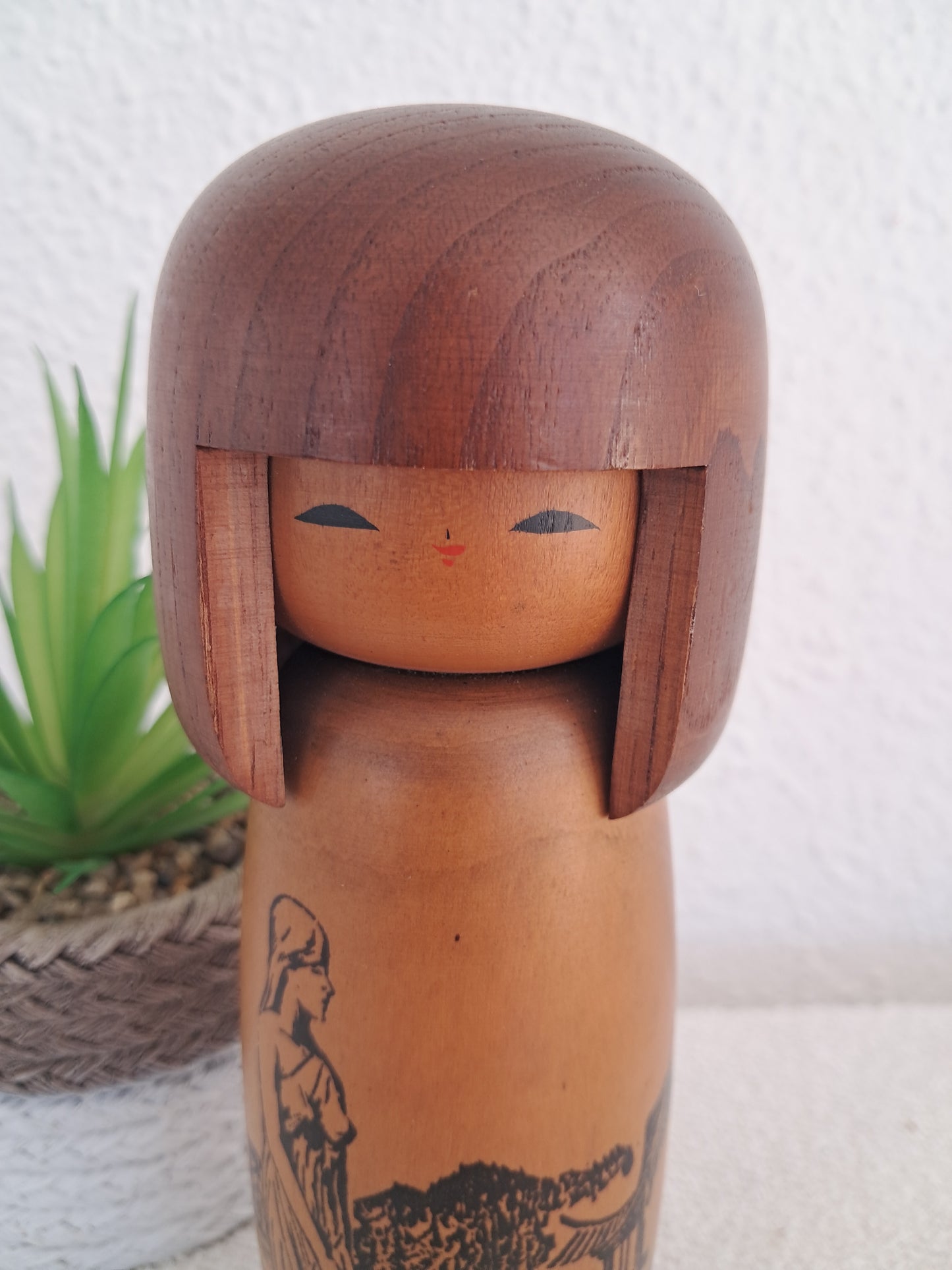 Vintage Gumma Kokeshi by Usaburo