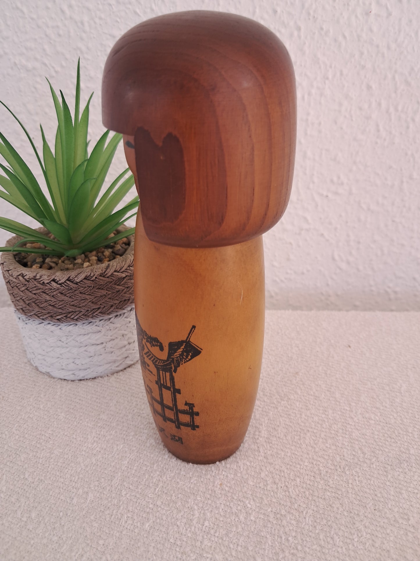 Vintage Gumma Kokeshi by Usaburo