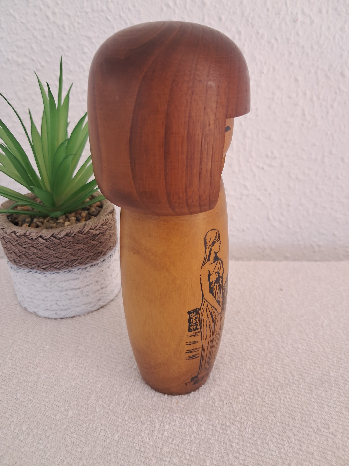 Vintage Gumma Kokeshi by Usaburo