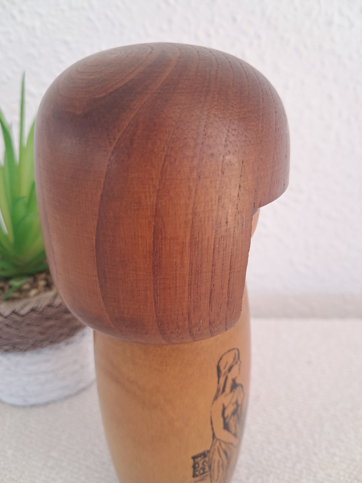 Vintage Gumma Kokeshi by Usaburo