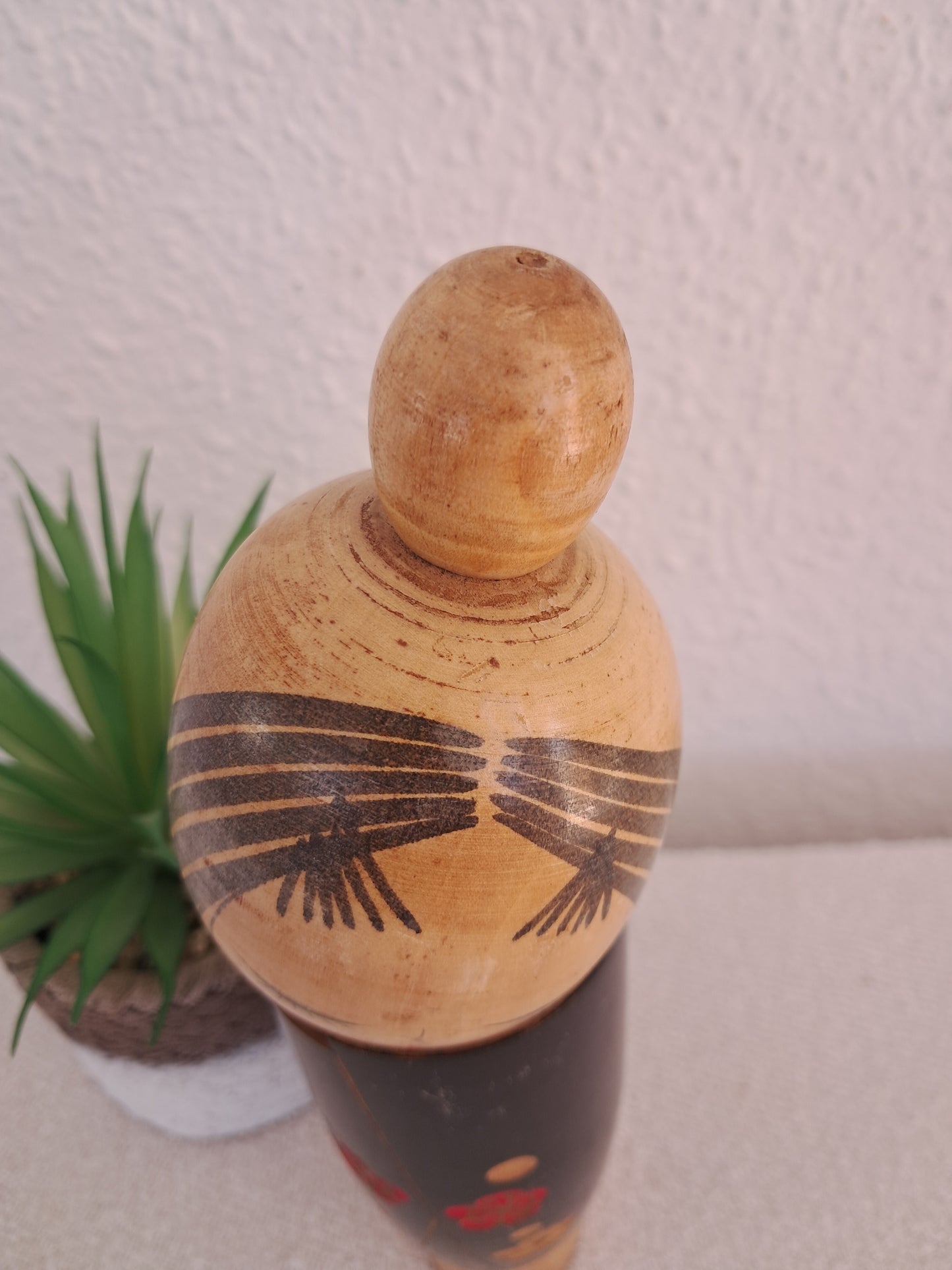 Vintage Sosaku Kokeshi made by Sato Suigai (1920-)