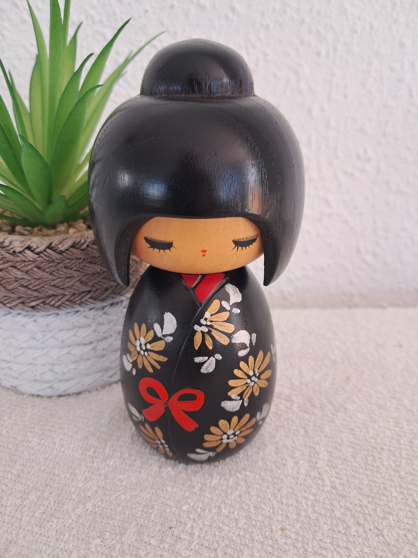 Vintage Creative Kokeshi By Hajime Miyashita (1940-)