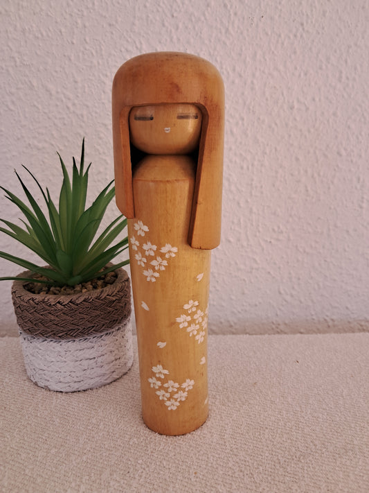 Vintage Creative Kokeshi made by Miyajima Muhitsu (1929-)