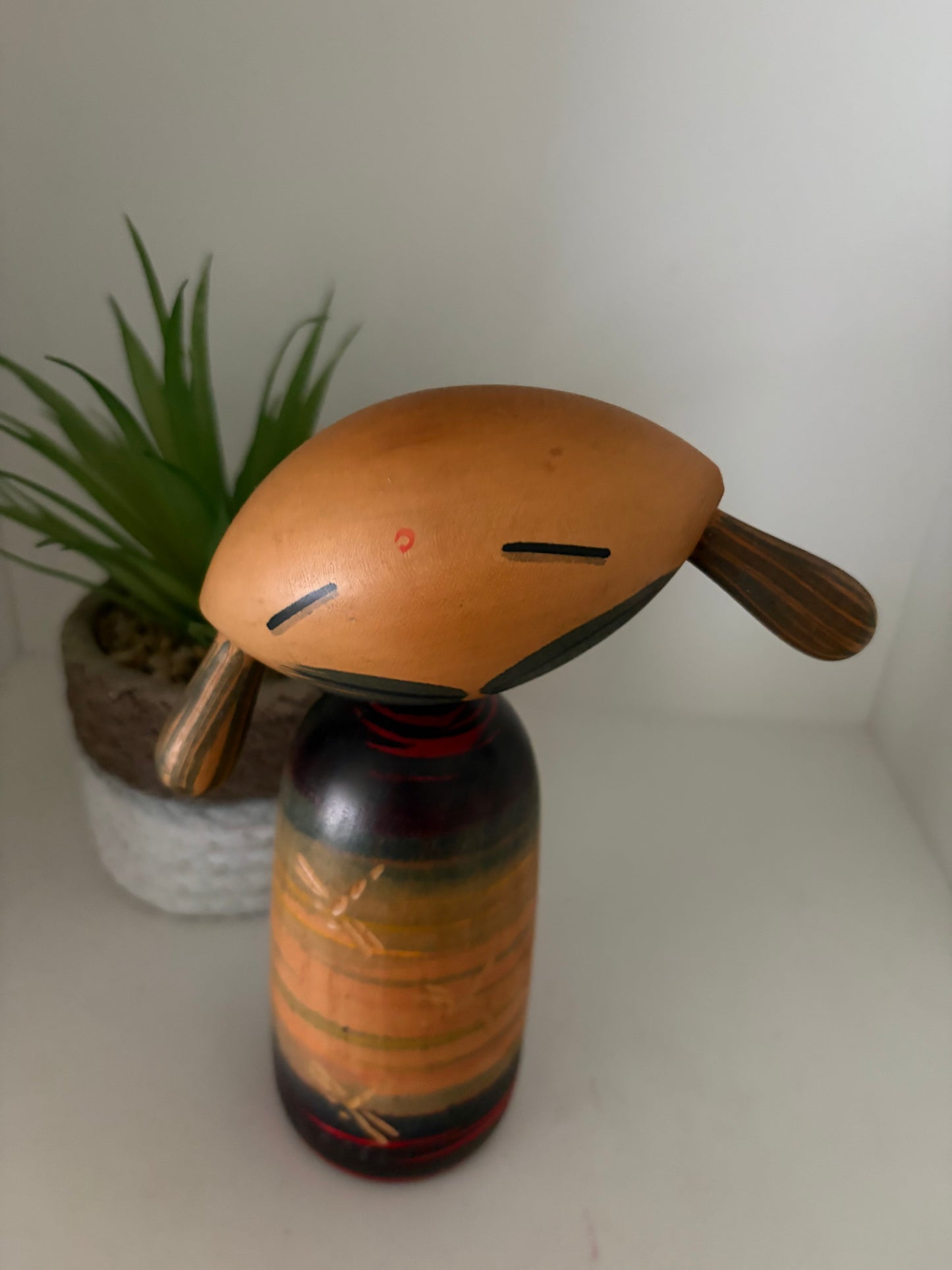 Rare Vintage Creative Kokeshi By Tsujita Tatsuya