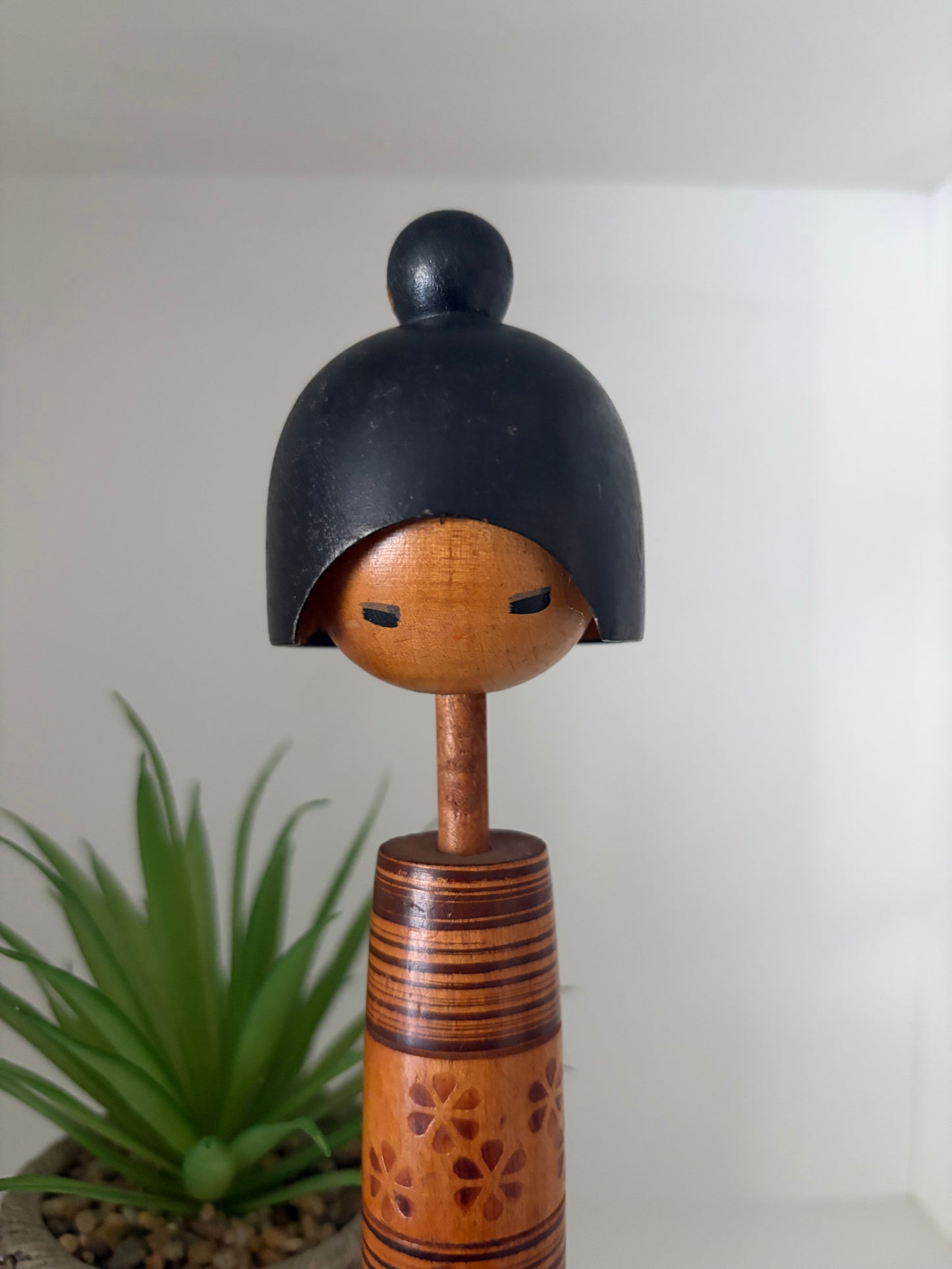 Rare Vintage creative kokeshi by Takanashi Hanpuushi