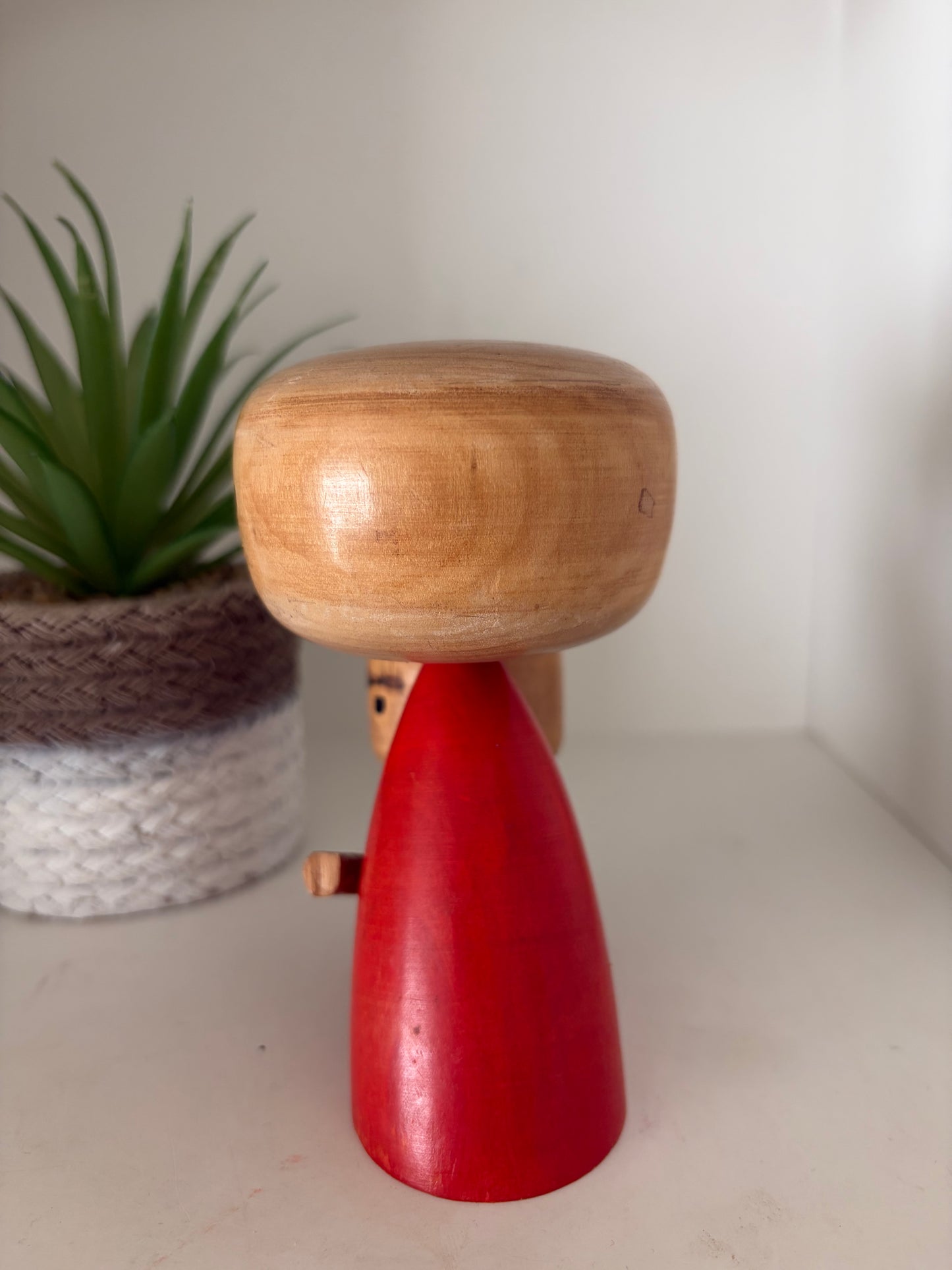 Exclusive Rare Vintage Creative Kokeshi by renowned artisan Ikuyoshi Yokozuka - Mother and child