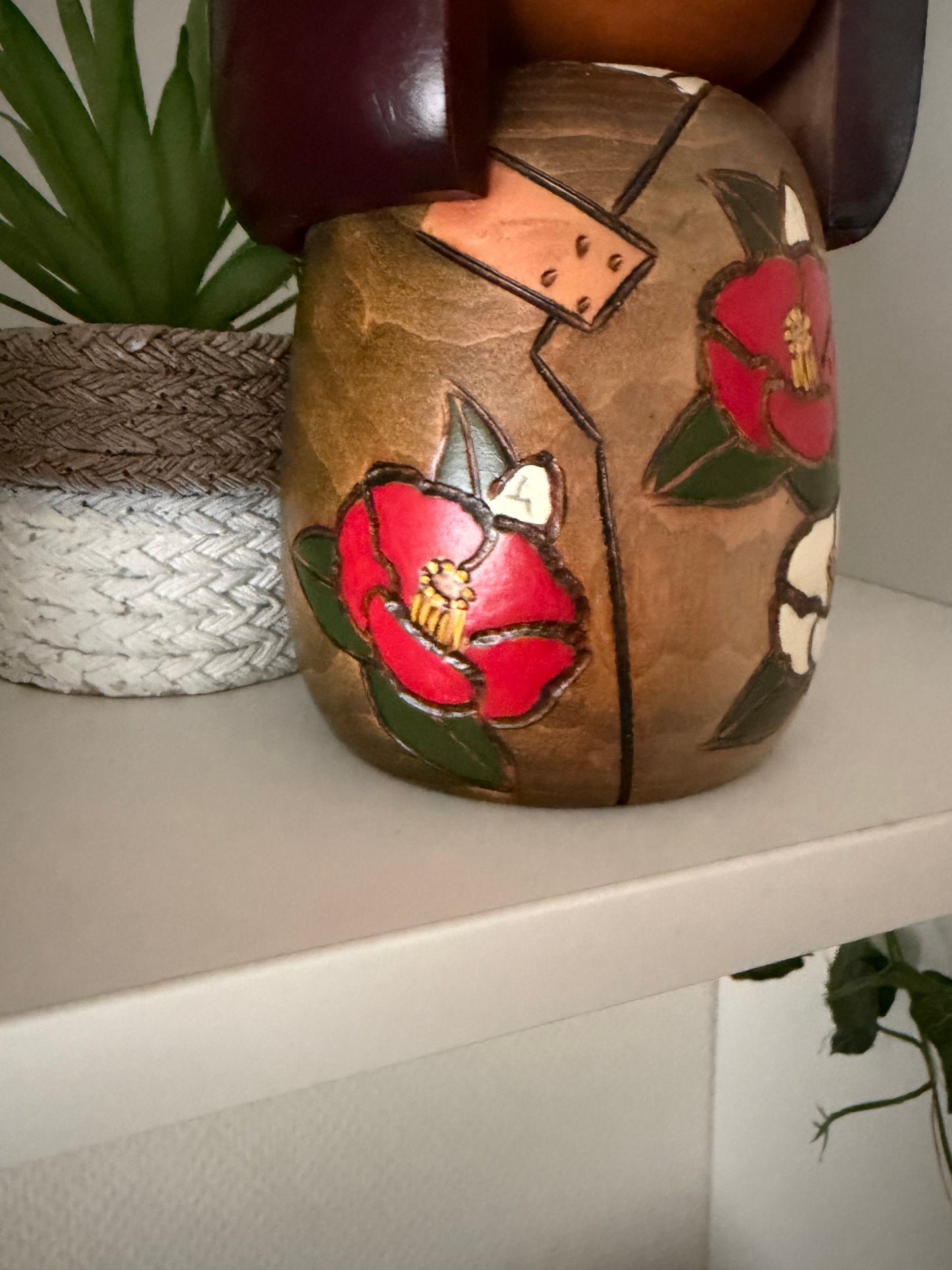 Vintage Gumma kokeshi by Kisaku