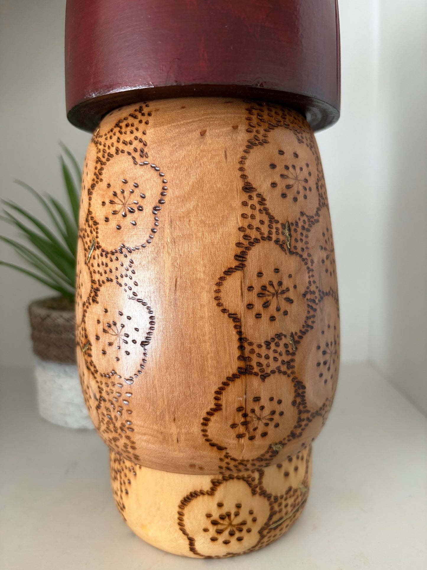 Vintage Sosaku Kokeshi By Ohtani Yoshio (1936-)