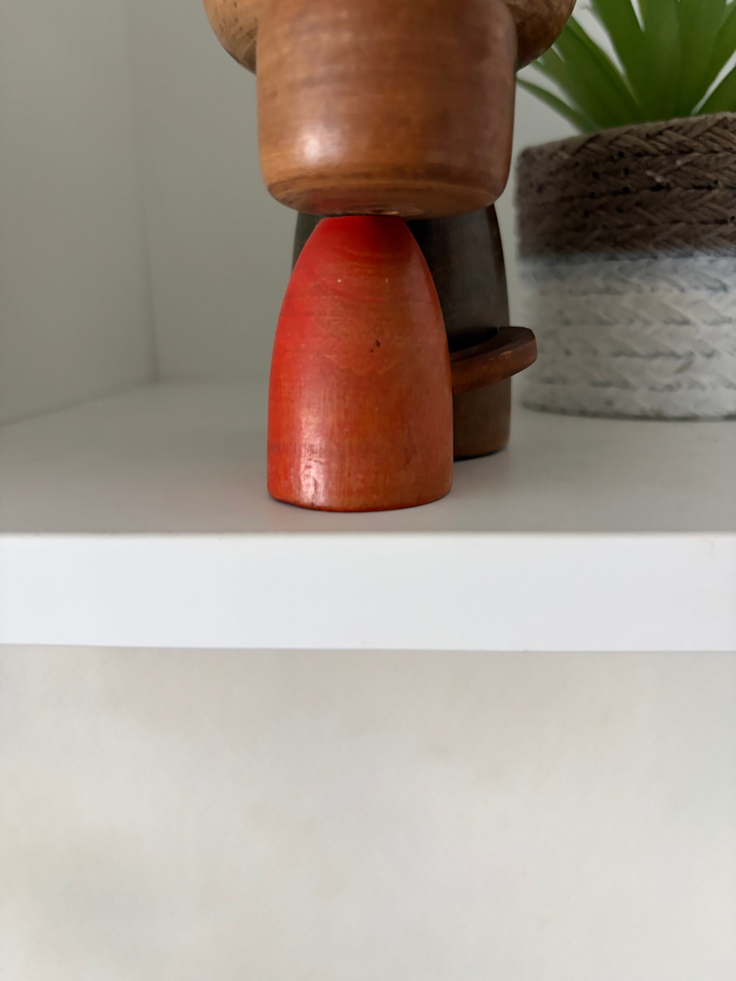Exclusive Rare Vintage Creative Kokeshi by renowned artisan Ikuyoshi Yokozuka - Mother and child