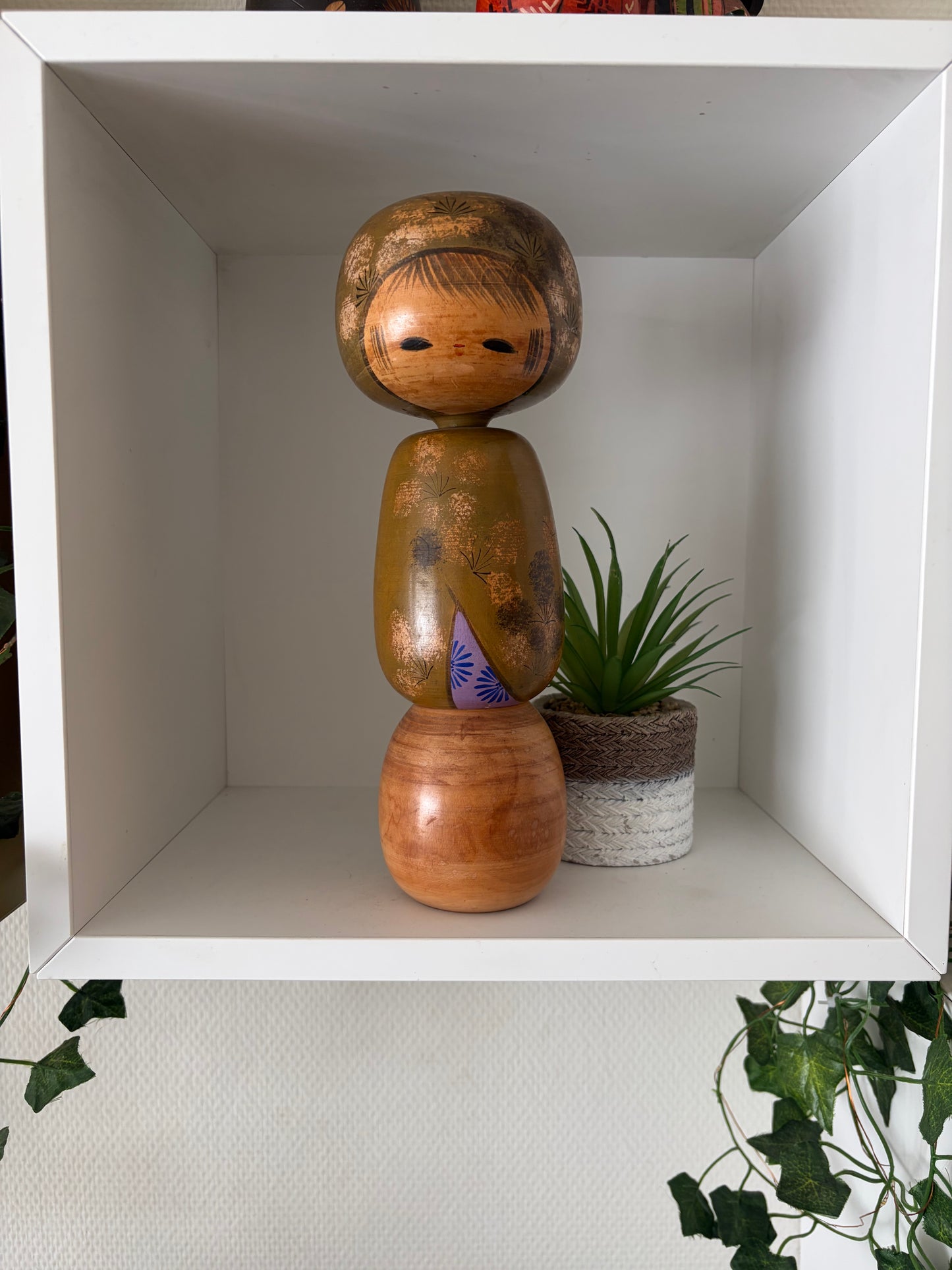 Vintage Sosaku kokeshi by Kato Masami (1925-)