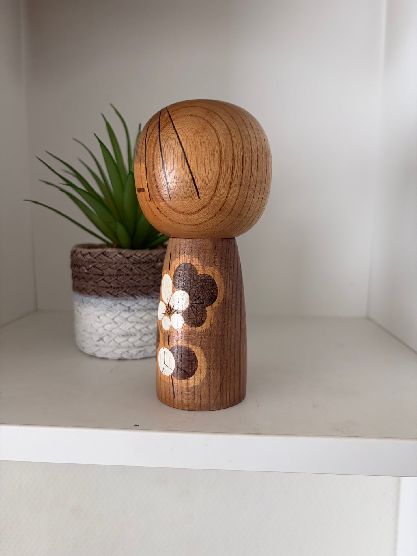 Vintage Sosaku kokeshi by Kato Masami (1925-)
