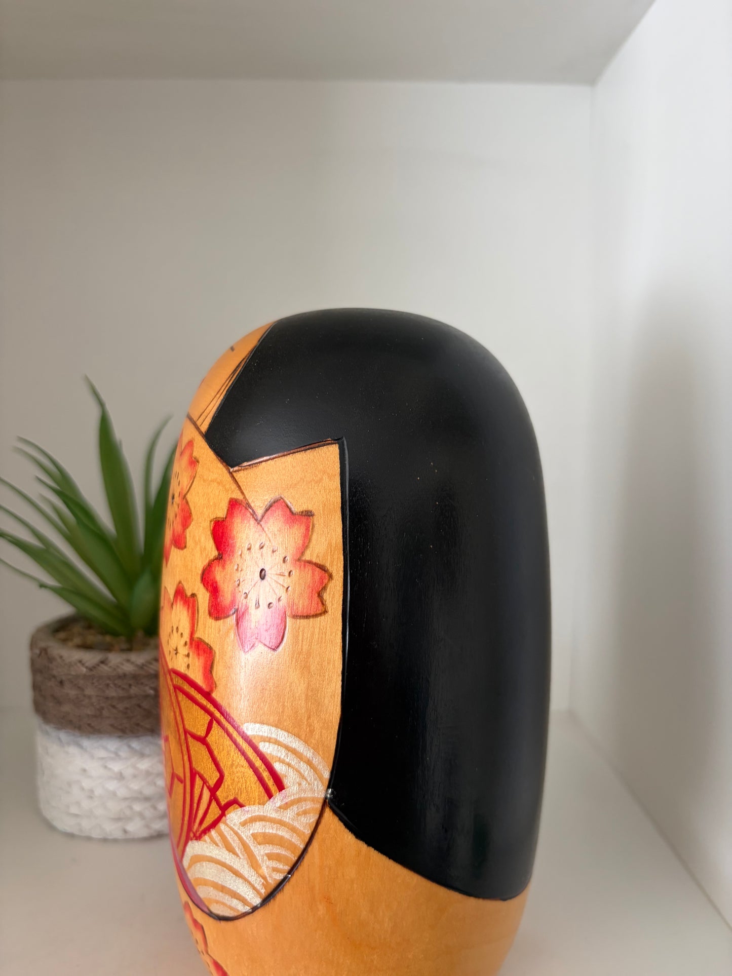 Vintage Sosaku Kokeshi by Miyashita Hajime (1940-)