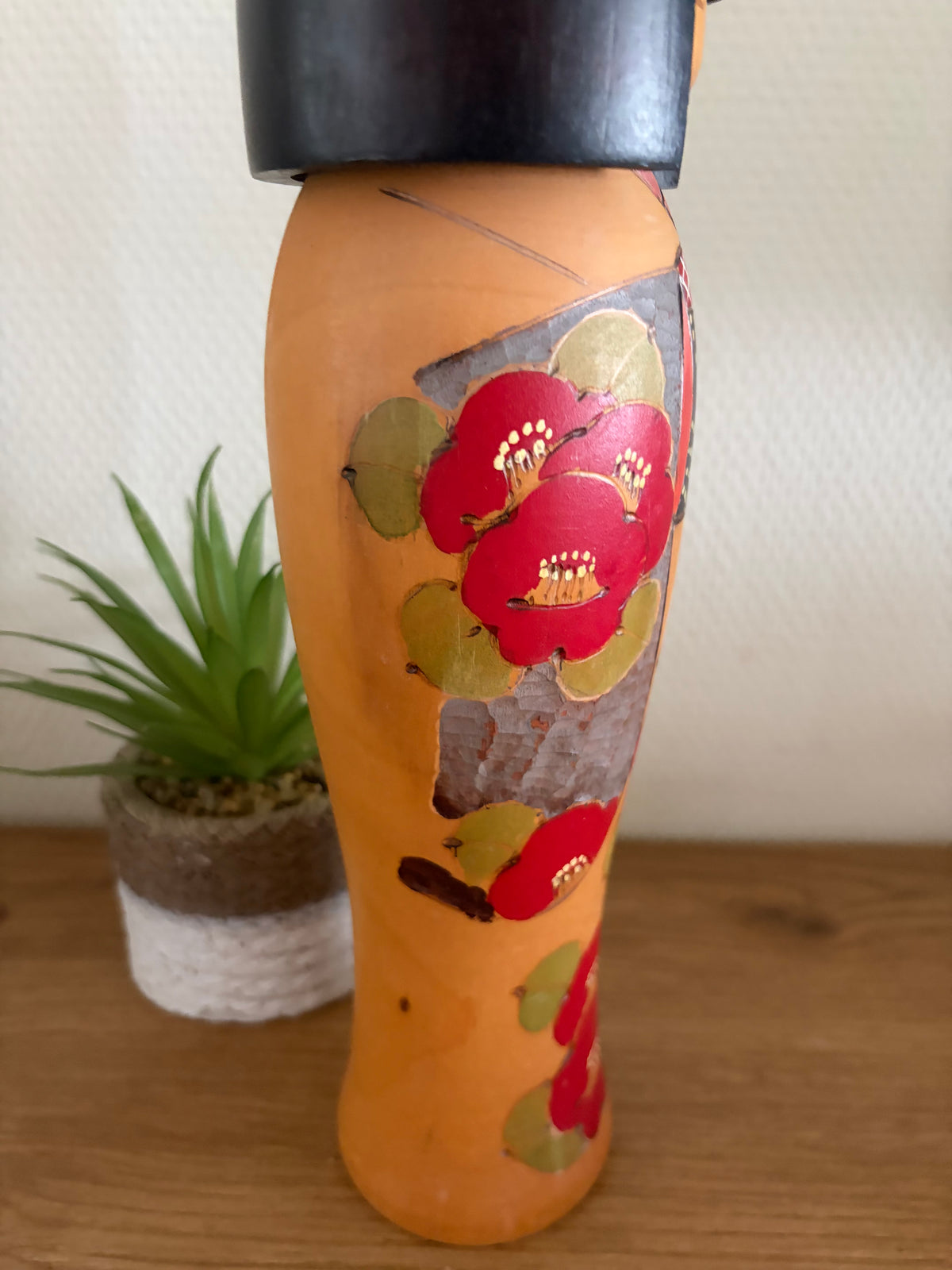Vintage Gumma kokeshi by Kazuo Takamizawa (1927-) BIG version!