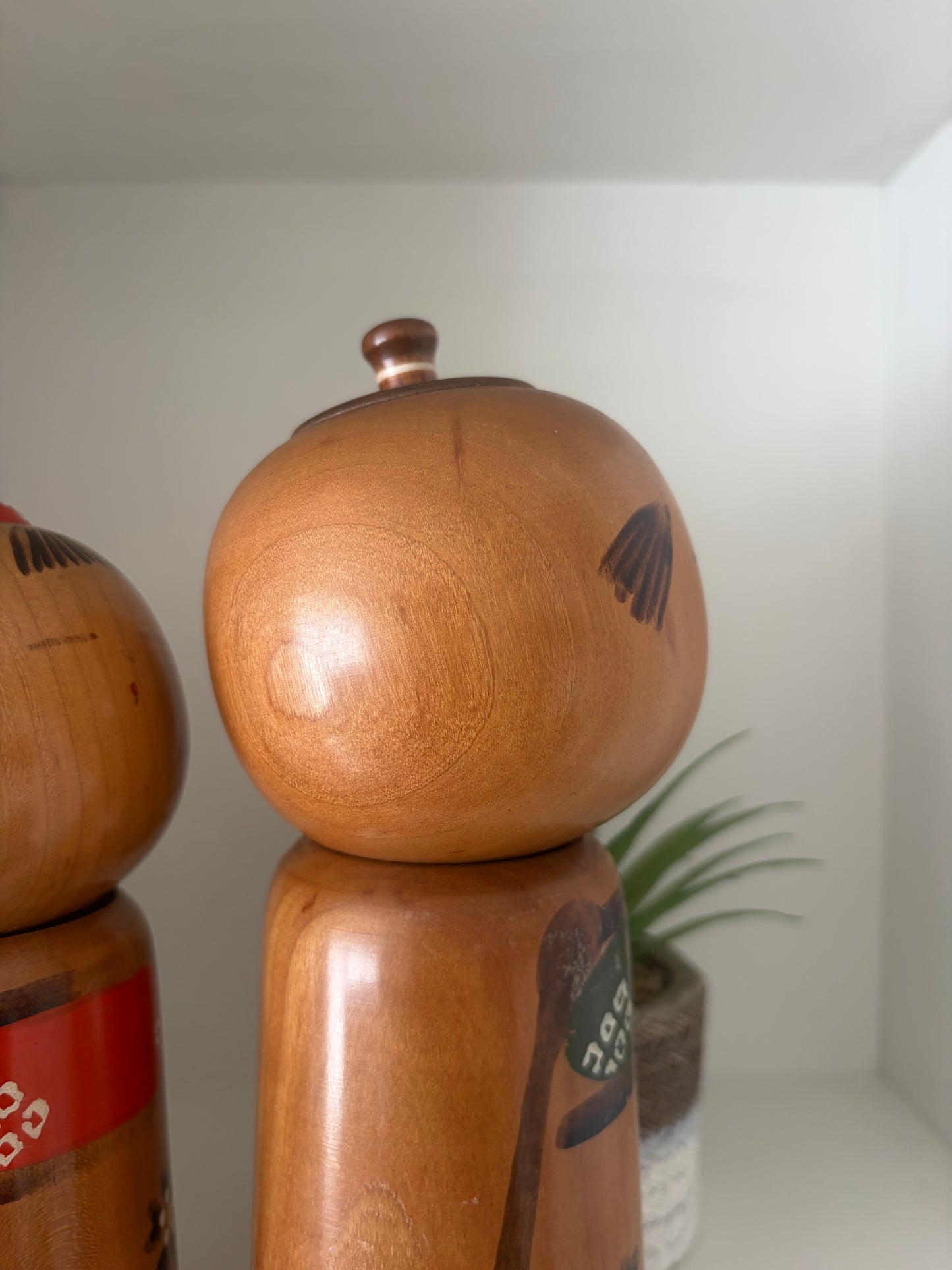 Vintage Husband and Wife kokeshi by Kiyohara Takao